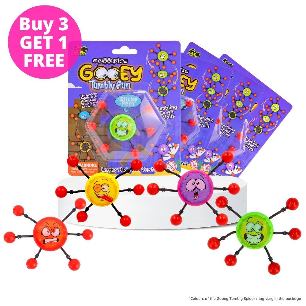 Scoobies Gooey Crawling Spider Fun MAXX