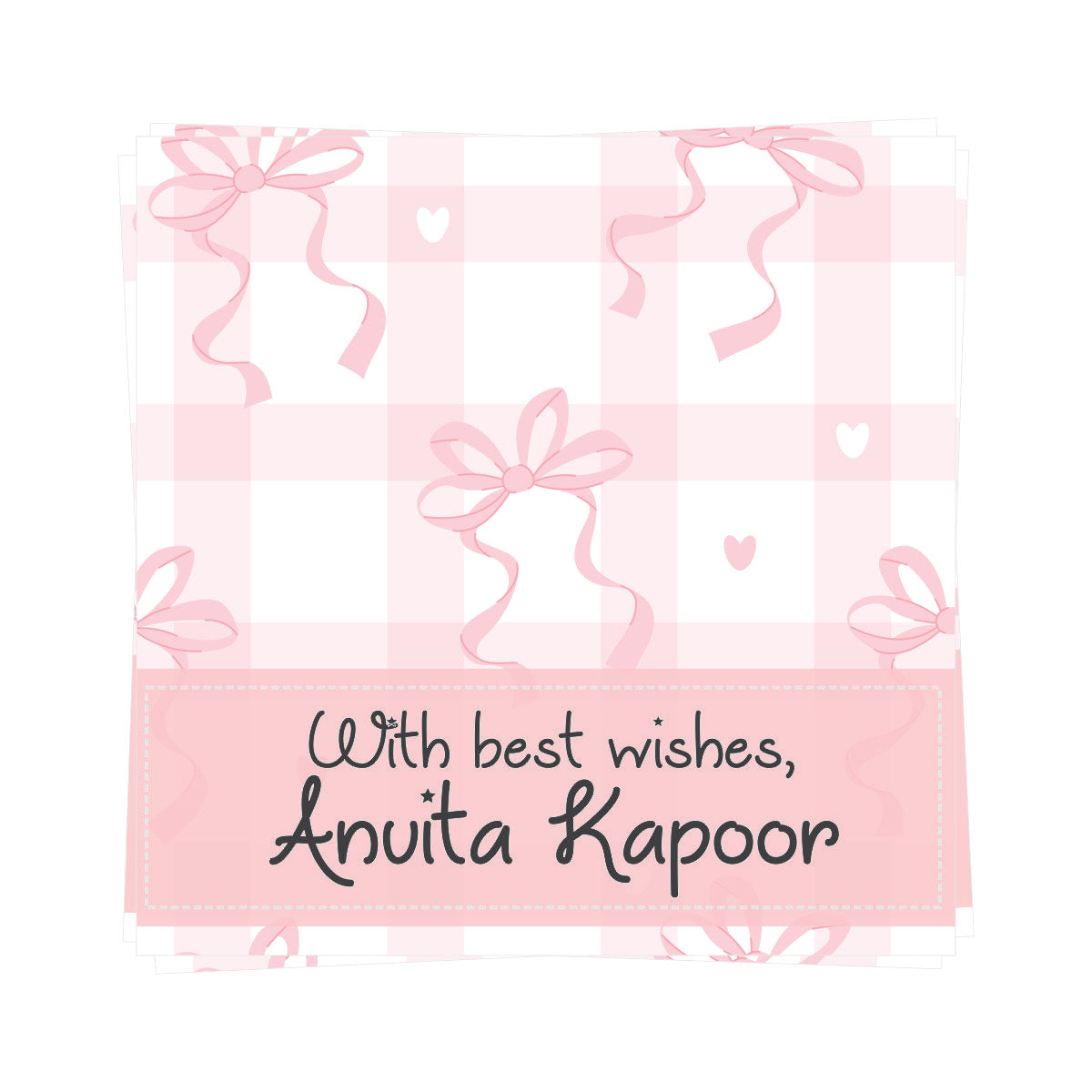 Personalised Gift Tags - Square