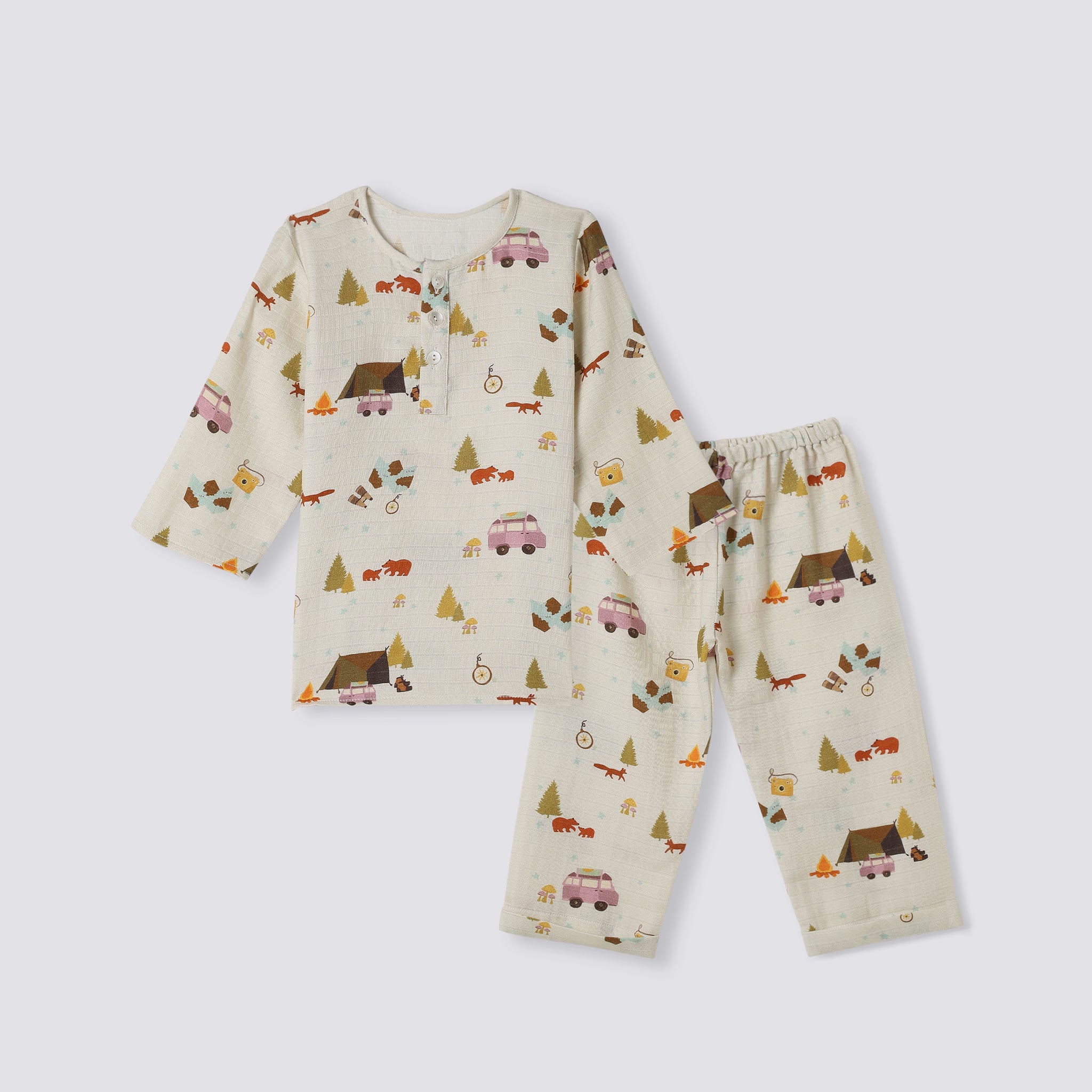 Organic Muslin Loungewear Set