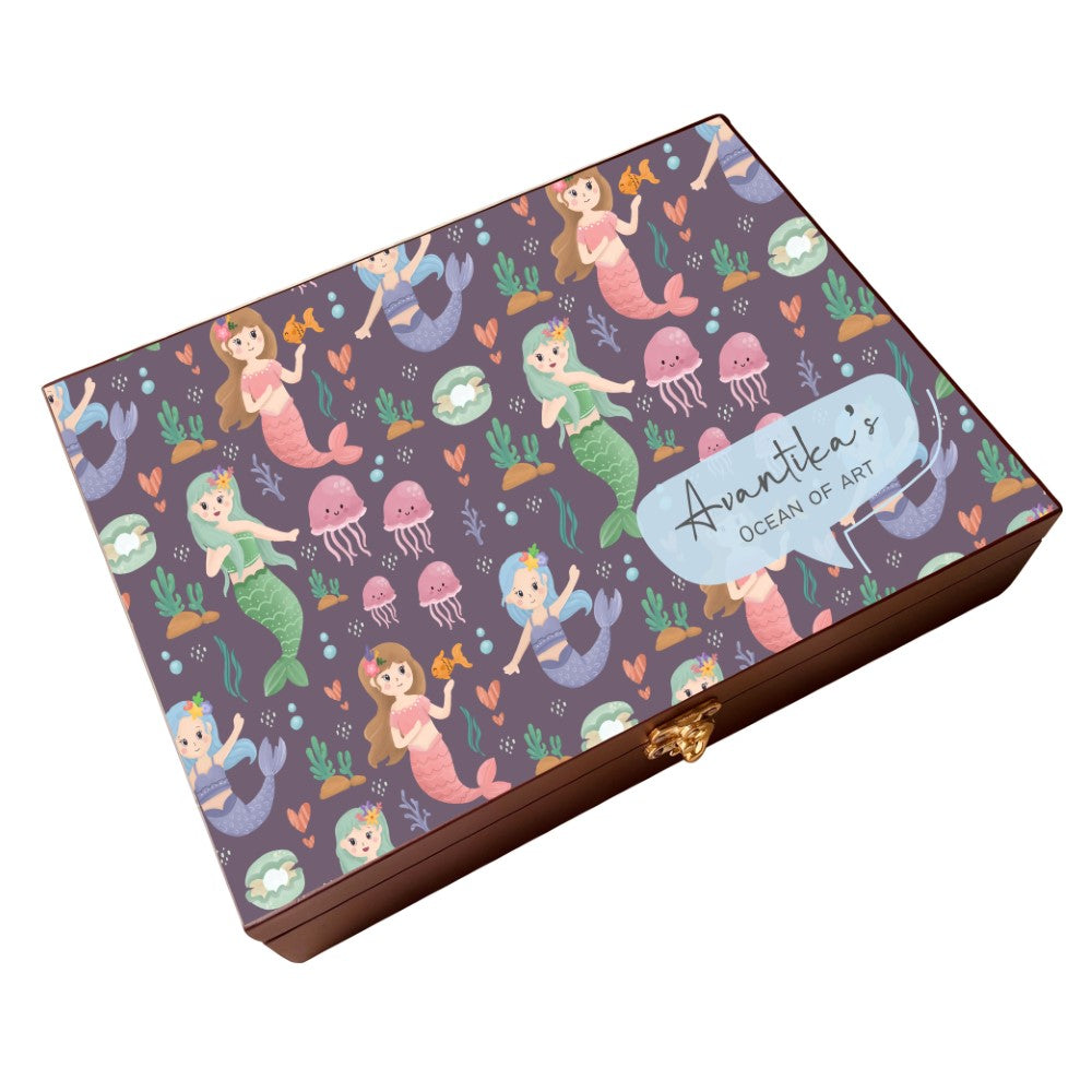 Personalised Wooden Artbox