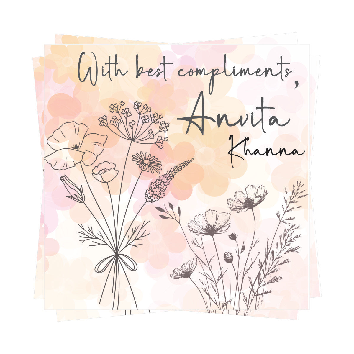 Personalised Gift Tags - Square