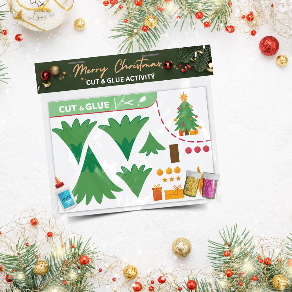 Christmas Cut & Paste Activity