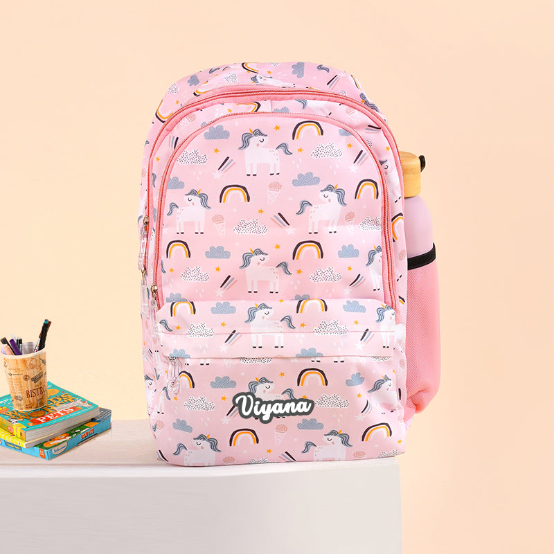 Printed Backpack - Unicorn