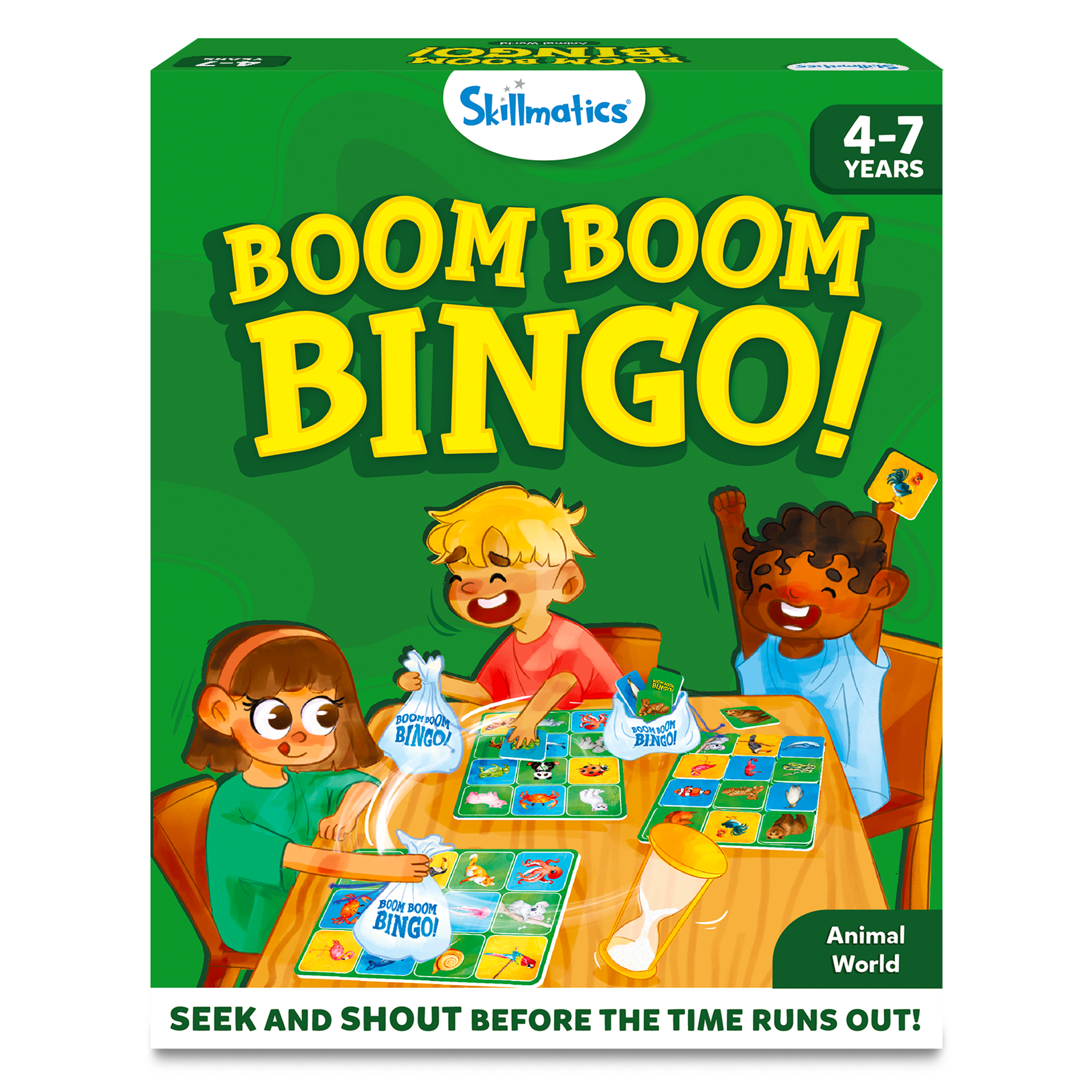 Boom Boom Bingo! Board Game :Animal World