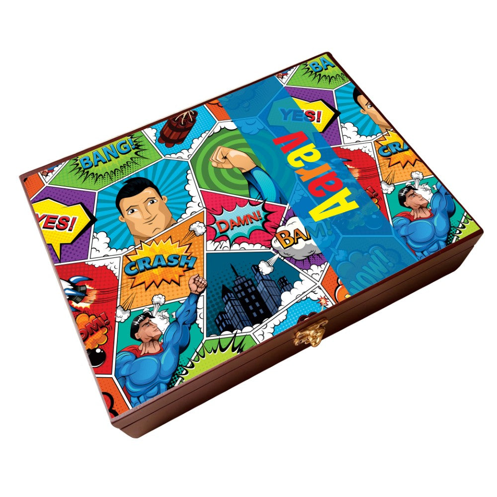 Personalised Wooden Artbox