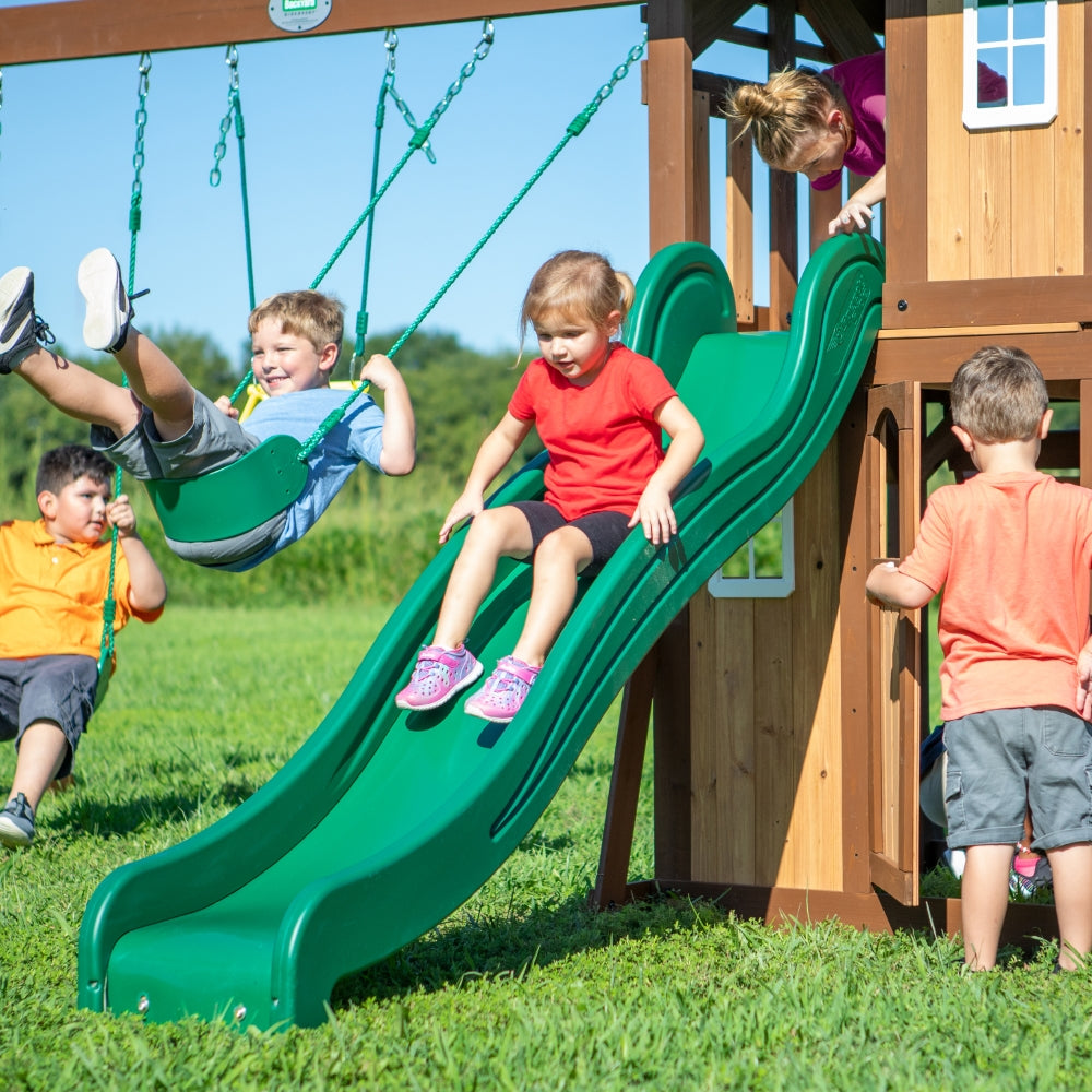 Lakewood Play Tower With Swings And Slide