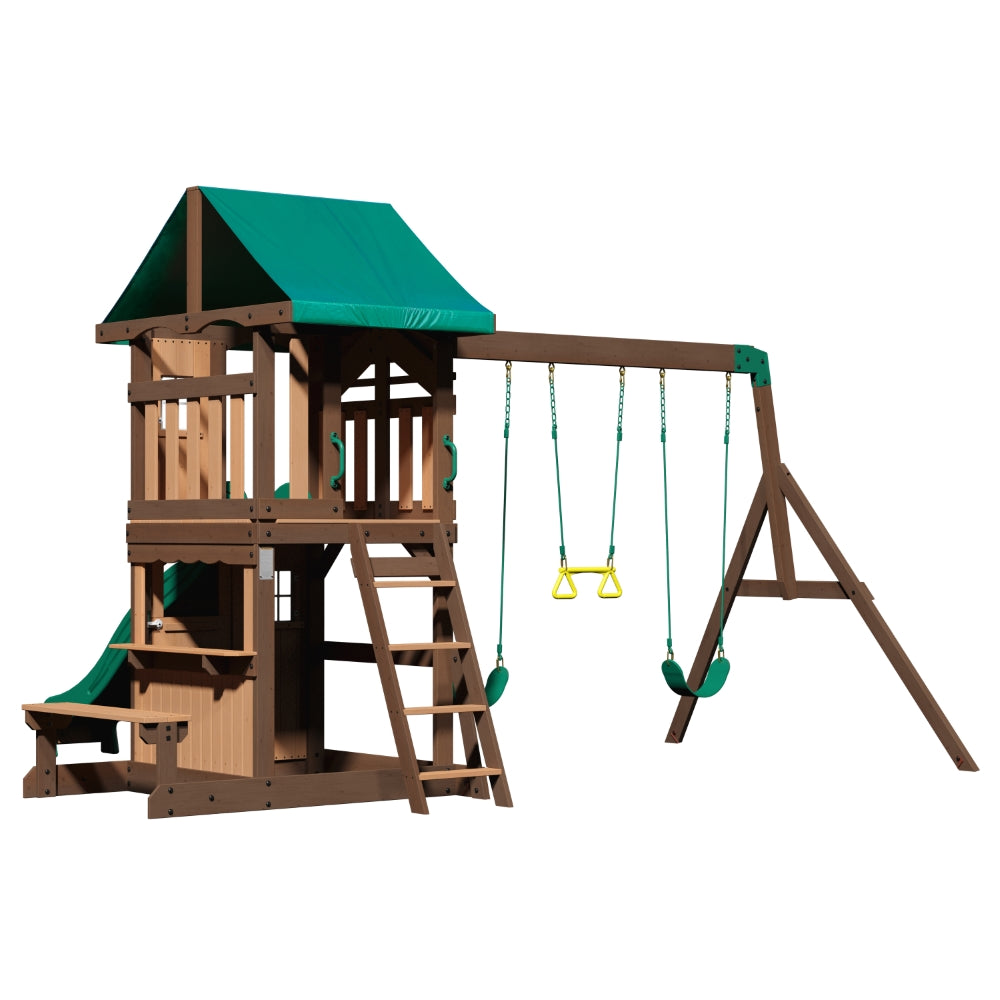 Lakewood Play Tower With Swings And Slide