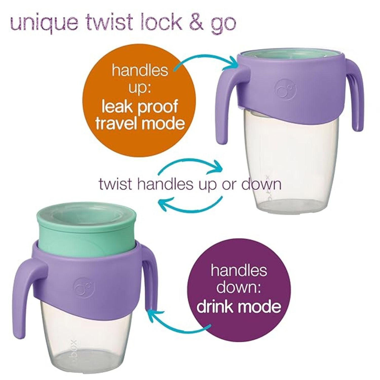 b.box 360 Cup Lilac Pop Purple