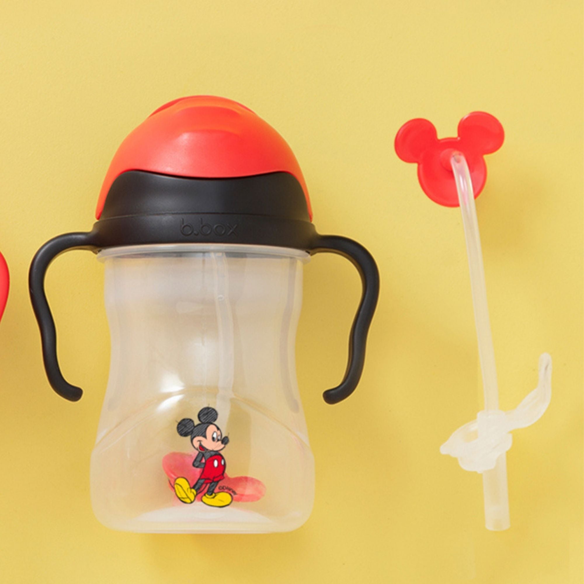 b.box Weighted Straw Sippy Cup - 240ml Disney/Marvel Theme