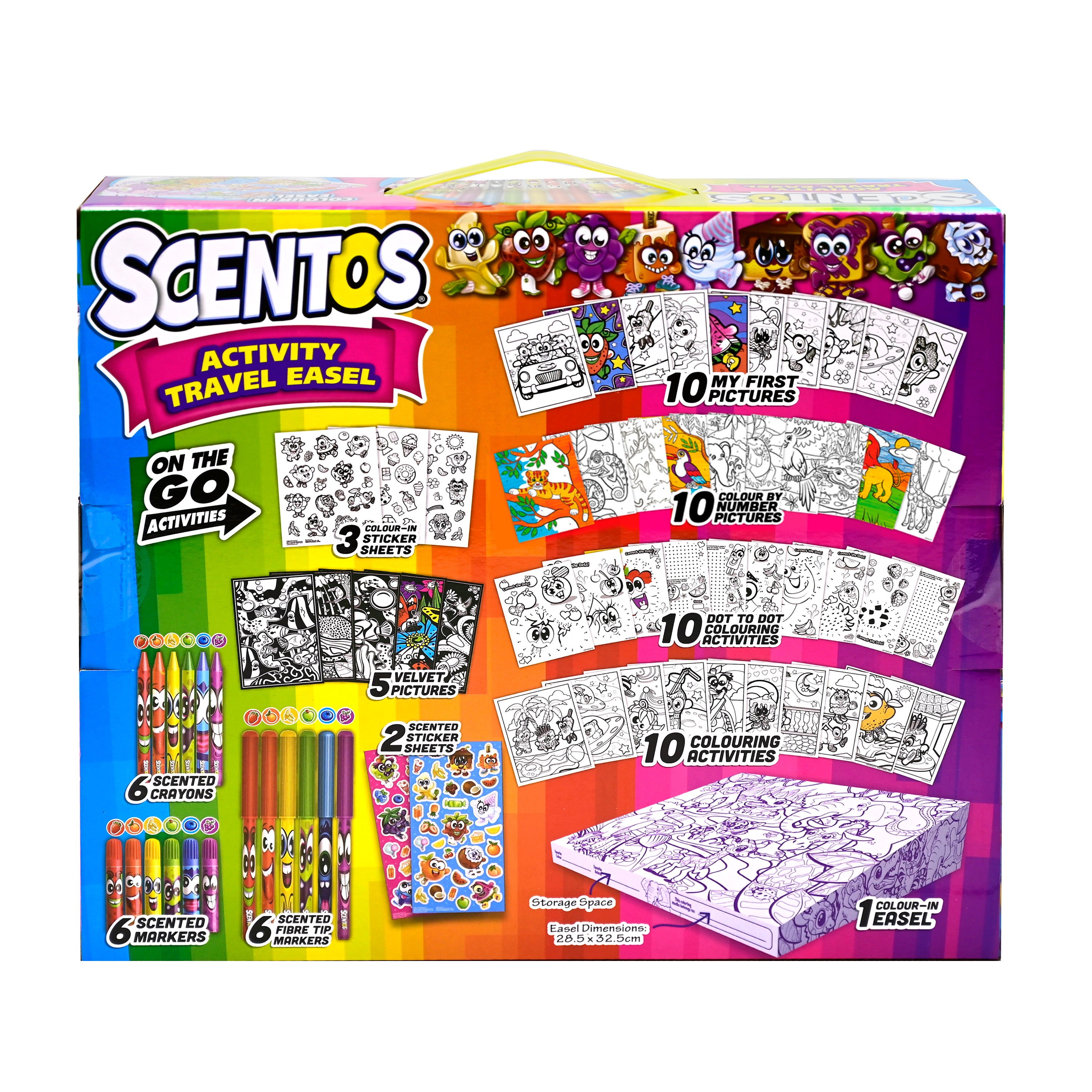 Scentos Activity Travel Easel
