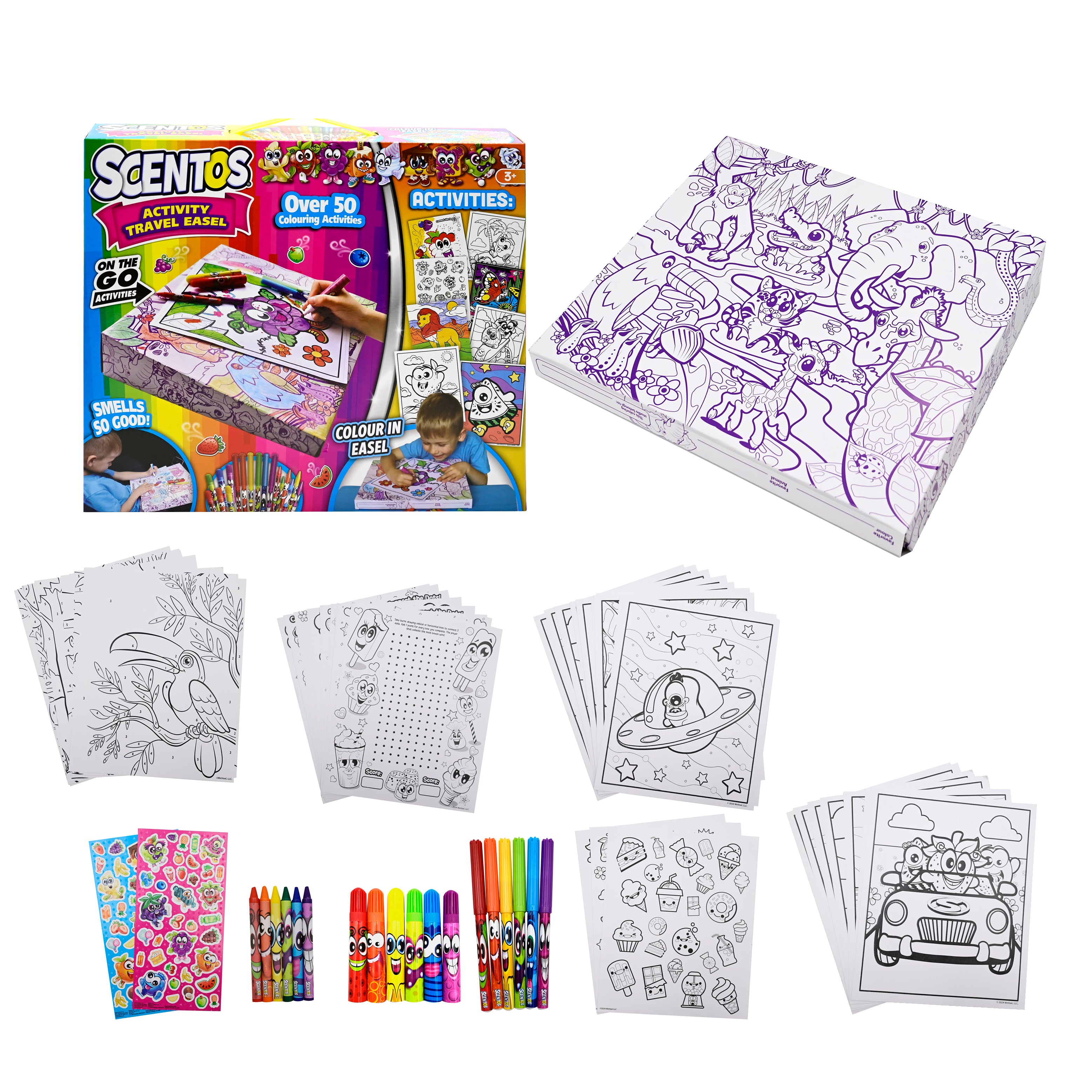 Scentos Activity Travel Easel