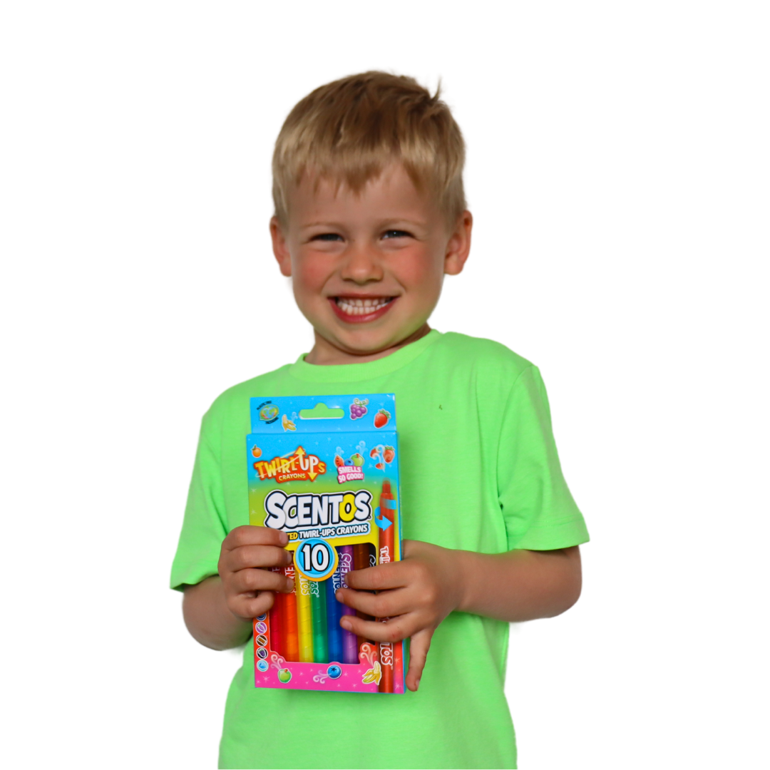 10 Scentos Twirl-Ups Crayons