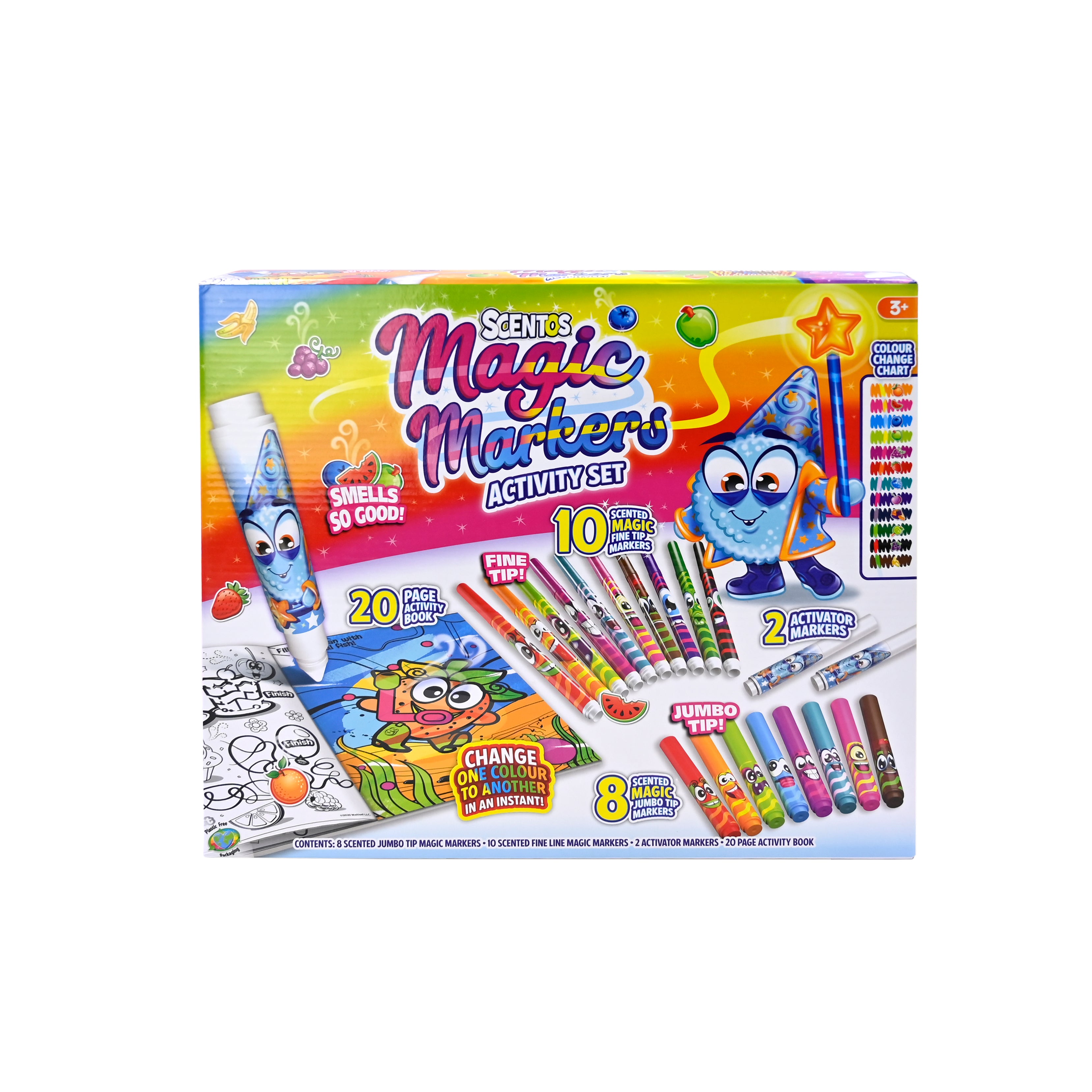 Scentos Magic Markers Activity Set