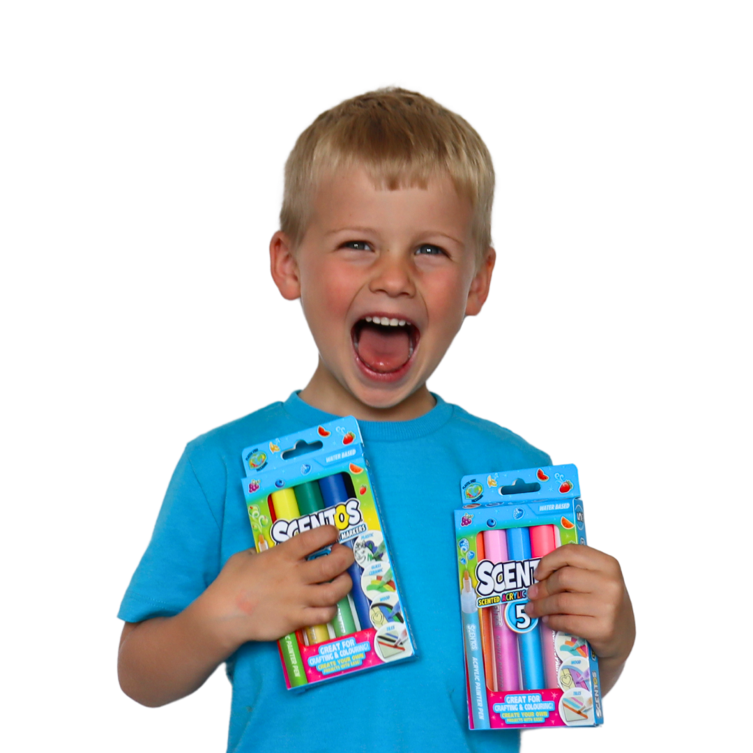 Scentos Scented Acrylic Markers, Pack Of 5