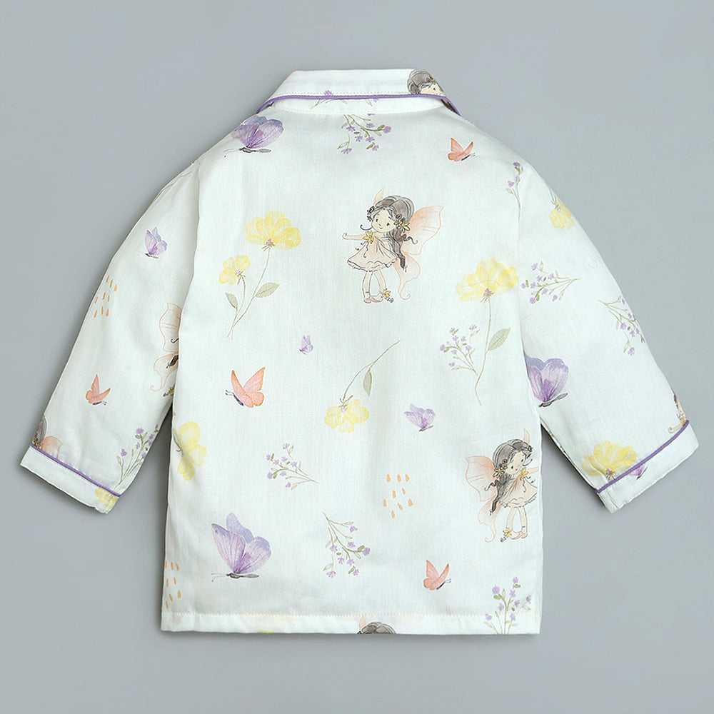 Organic Cotton Night Suit - Pixie Dust