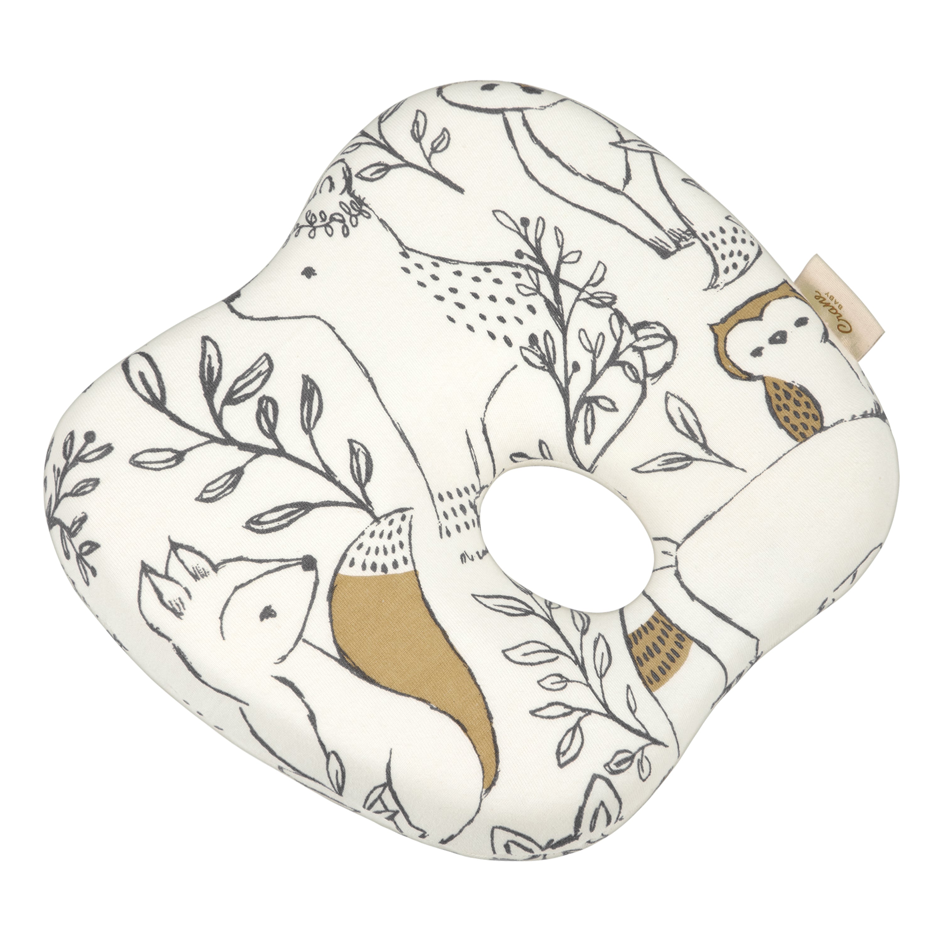 Crane Baby Memory Foam Pillow Ezra Collection - Multicolor