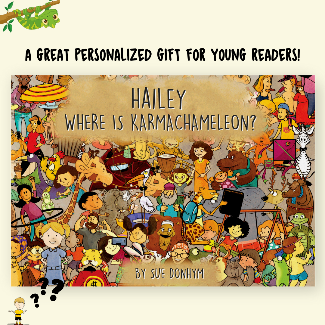 Personalised Storybook - Where Is KarmaChameleon?