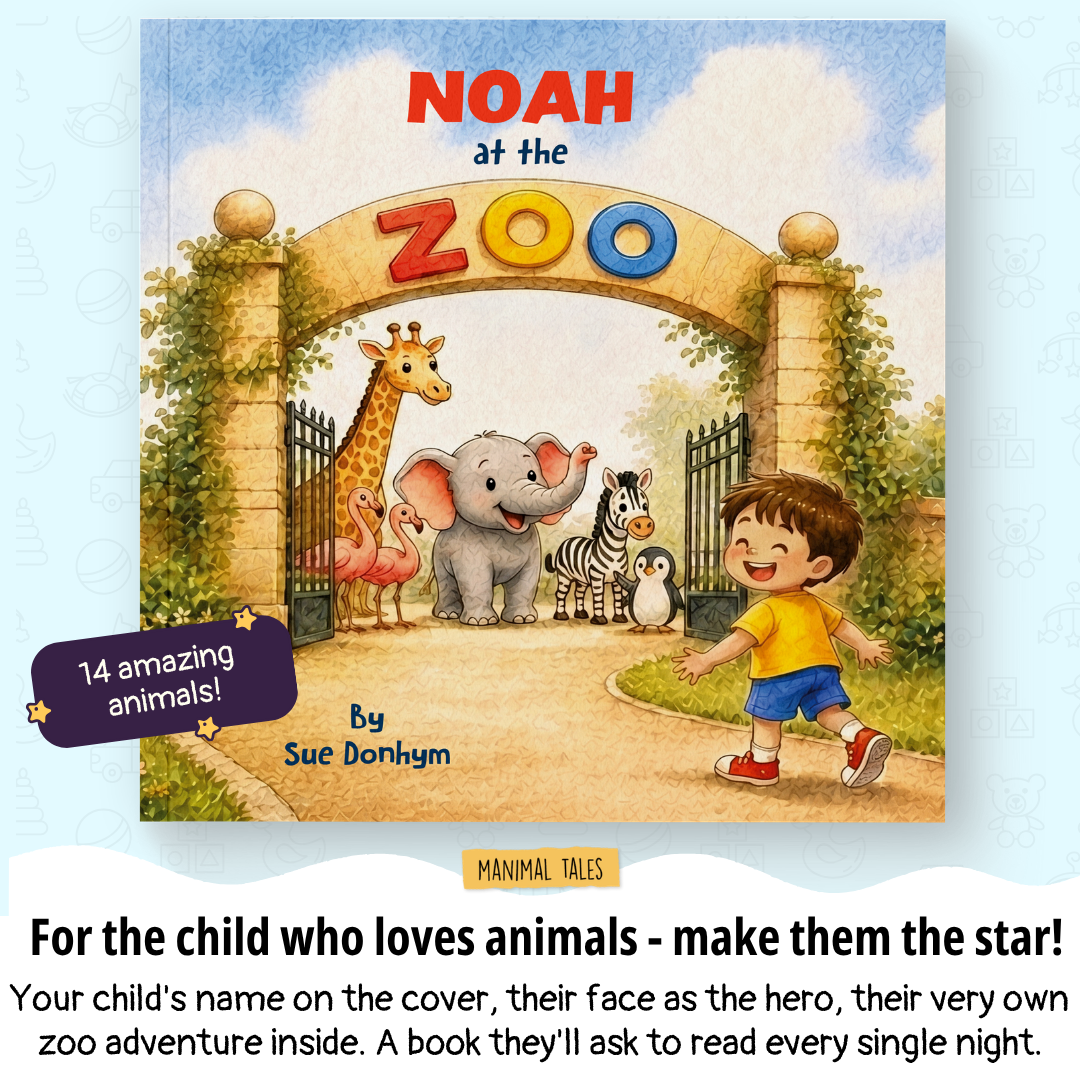 I'm at the Zoo! - Personalized animal adventure