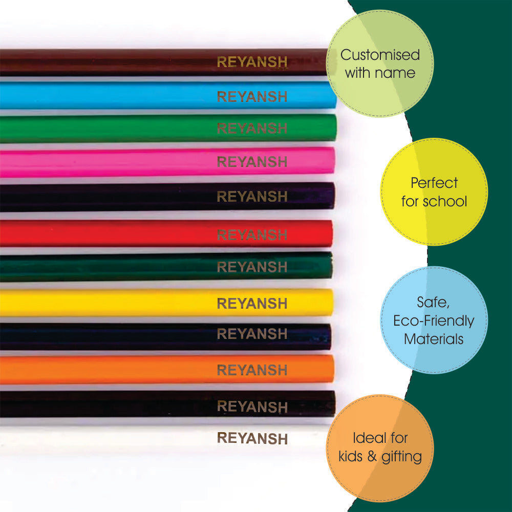 Personalised Colour Pencils
