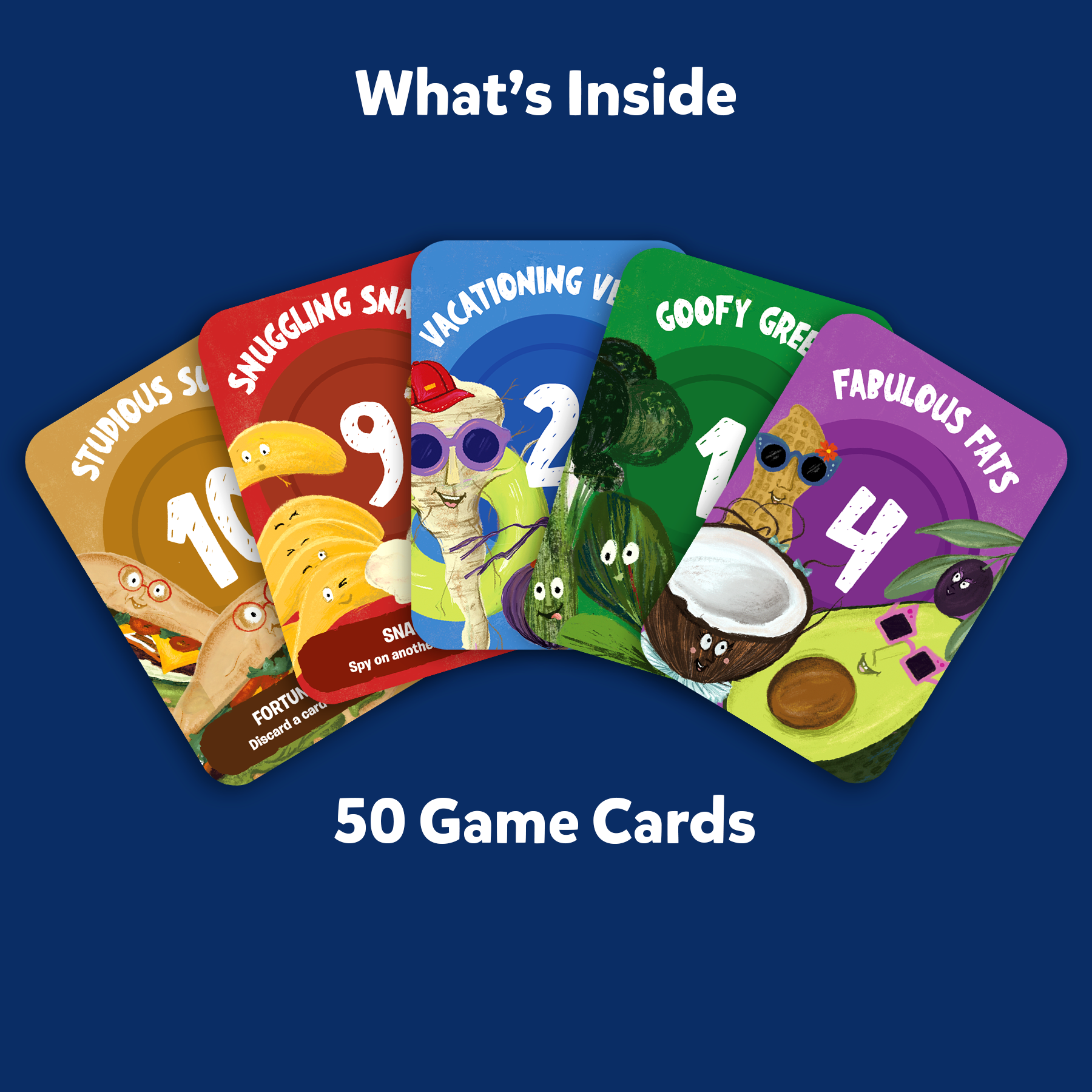 Card Game : What's for Dinner | Strategy & Memory Game