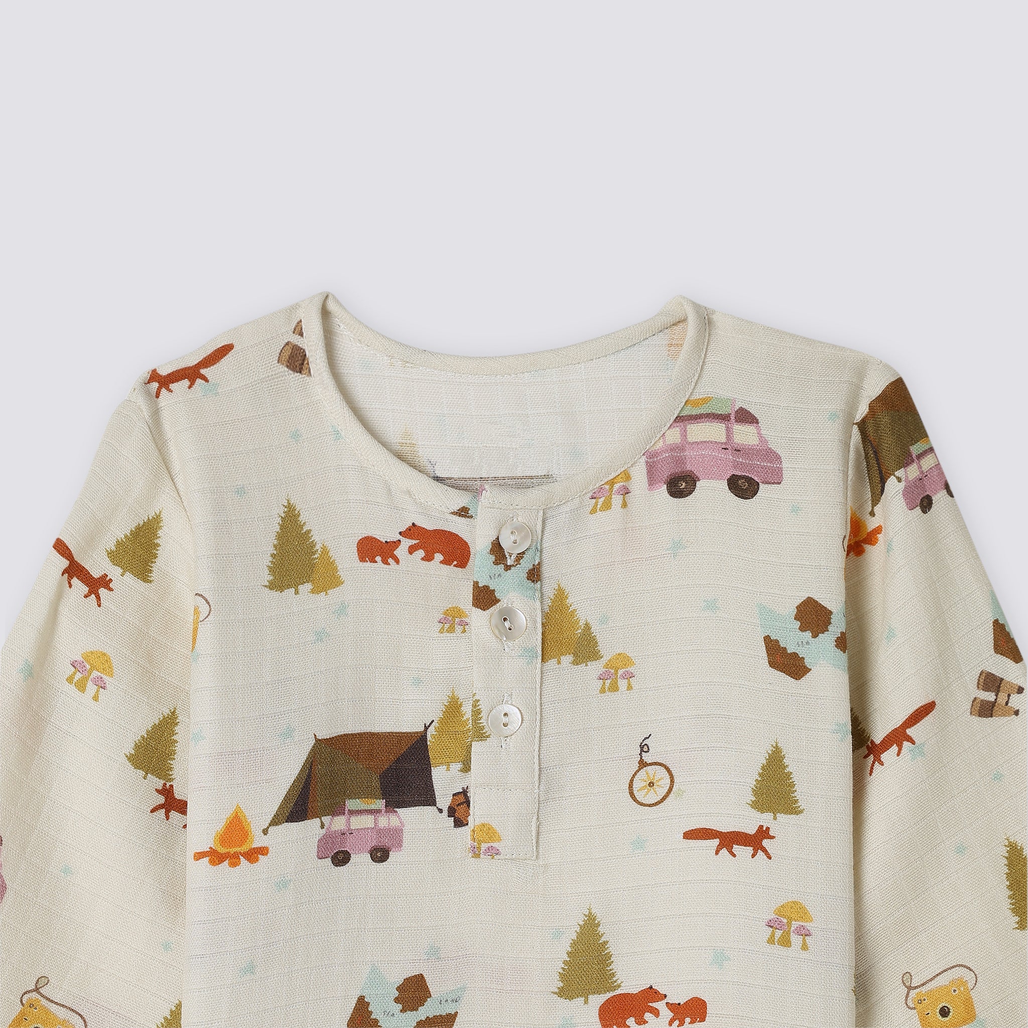 Organic Muslin Loungewear Set