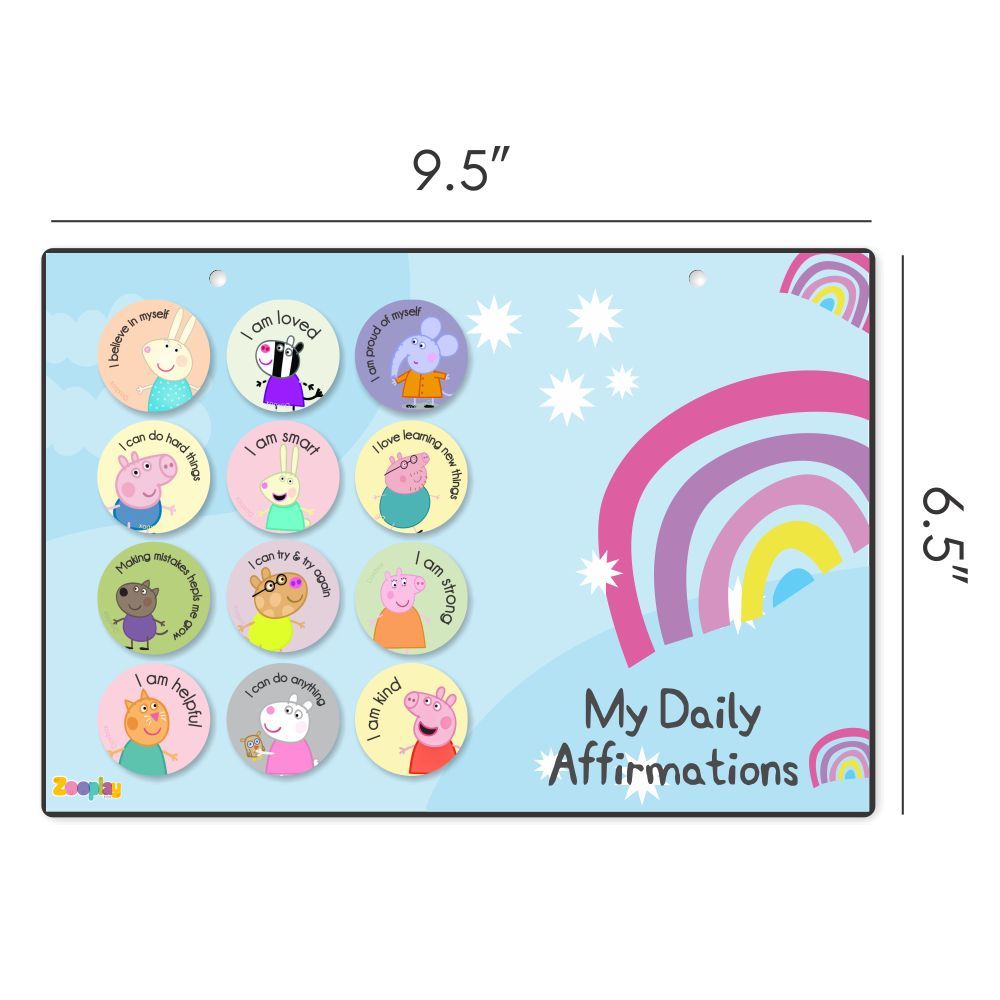 My Daily Affirmations Peppa Pig