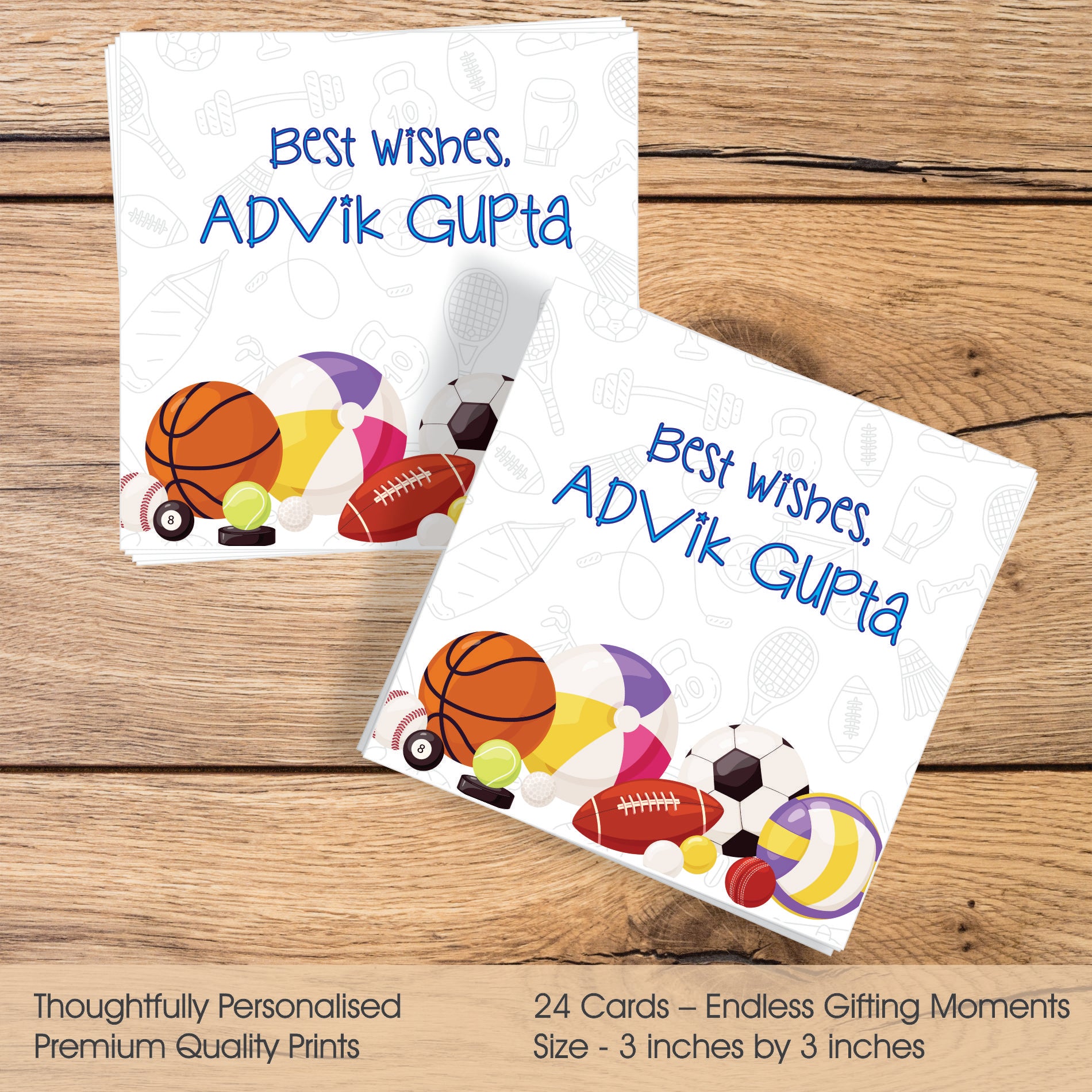 Personalised Gift Tags - Square