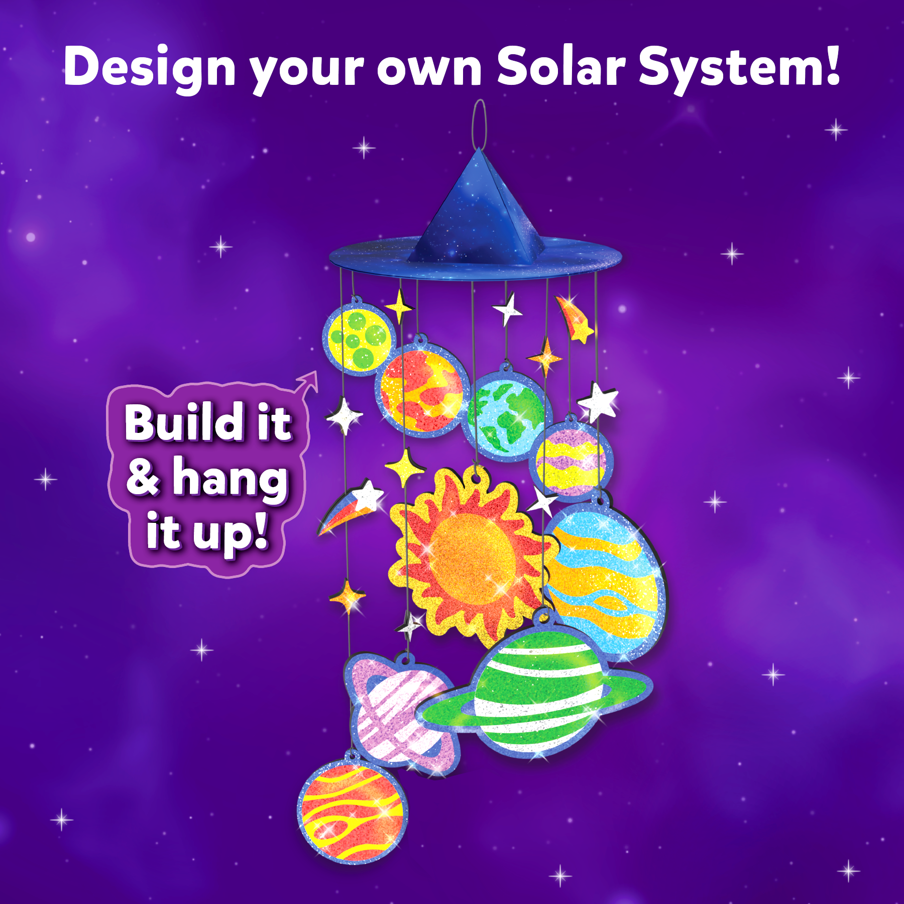 Skillmatics Art & Craft Activity - Foil Fun Solar System, No Mess Art for Kids, Craft Kits, Creative Activity, Gifts for Boys & Girls Ages 4, 5, 6, 7, 8, 9, 10, 11, 12
