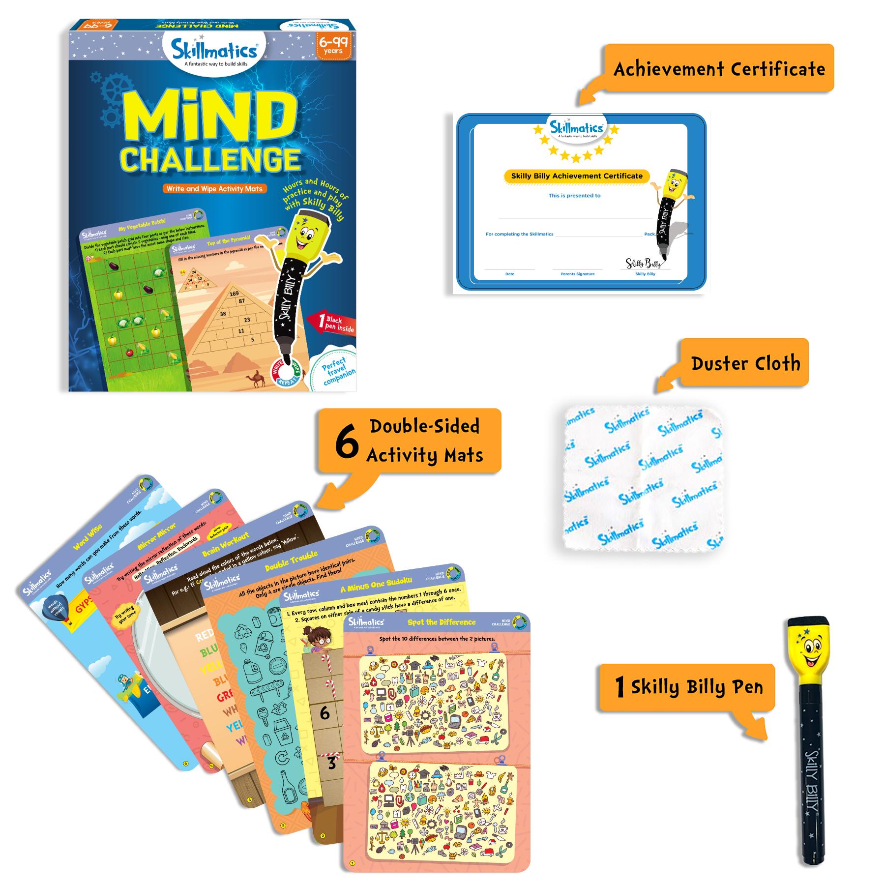 Skillmatics Educational Game - Mind Challenge