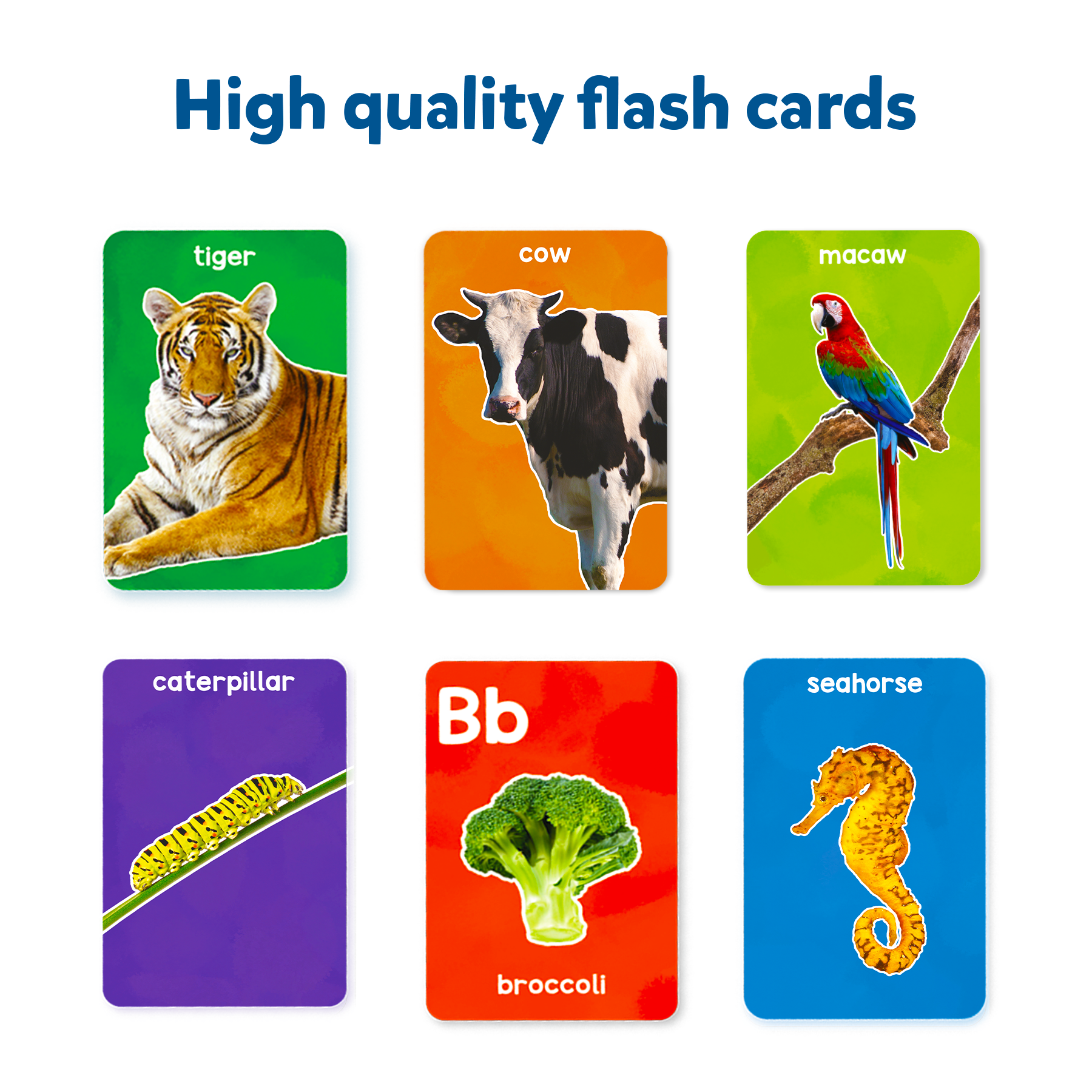 Skillmatics Thick Flash Cards Combo for Toddlers -Montessori Toys & Educational Games, Gifts, Preschool Learning Activities for Kids 1, 2, 3, 4 Years