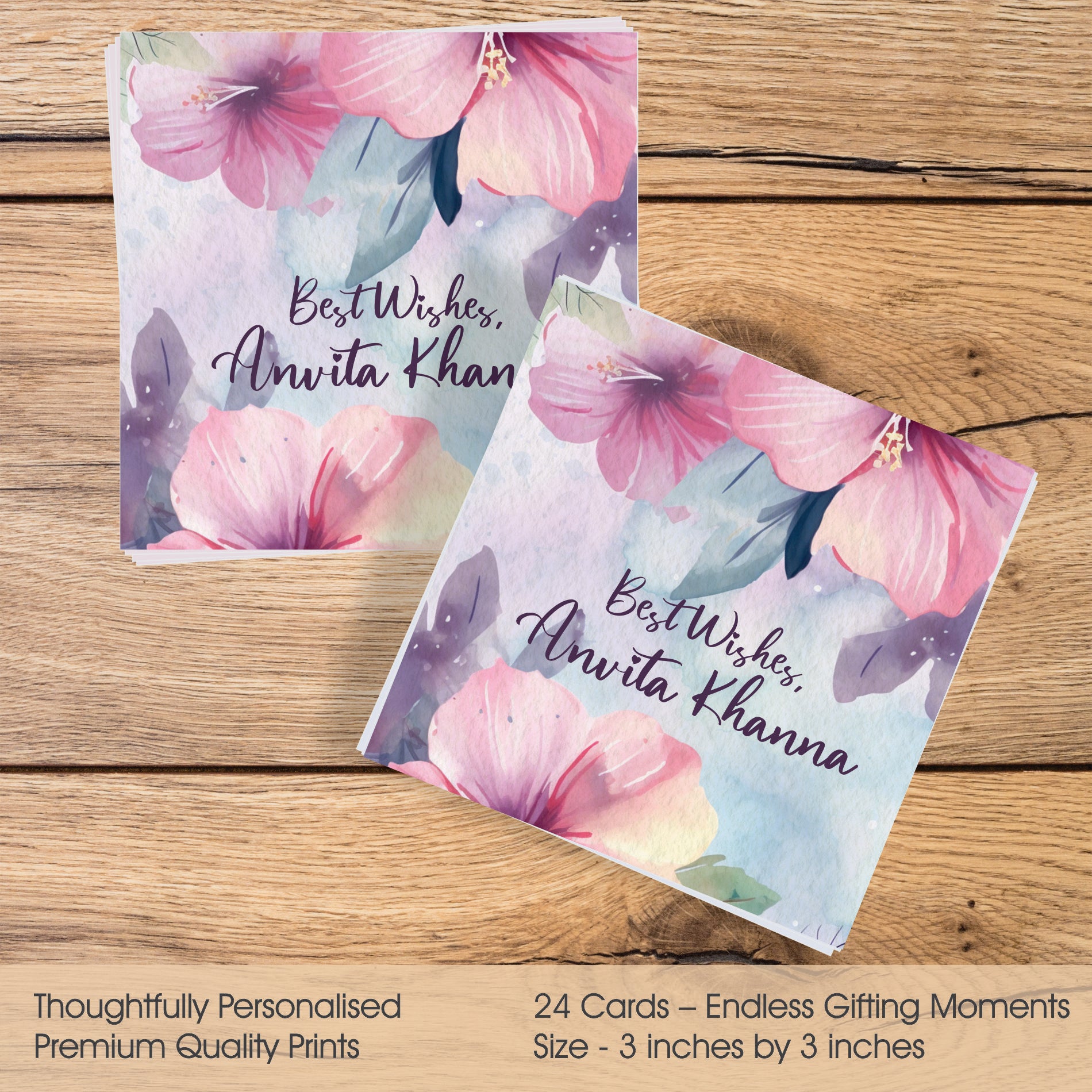 Personalised Gift Tags - Square