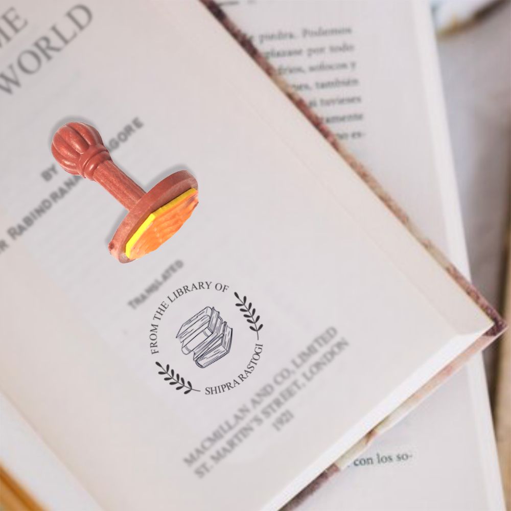 Book stamp - The reading nook