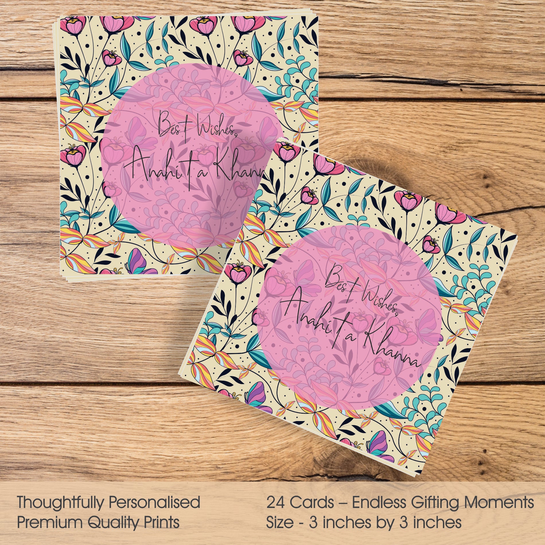 Personalised Gift Tags - Square