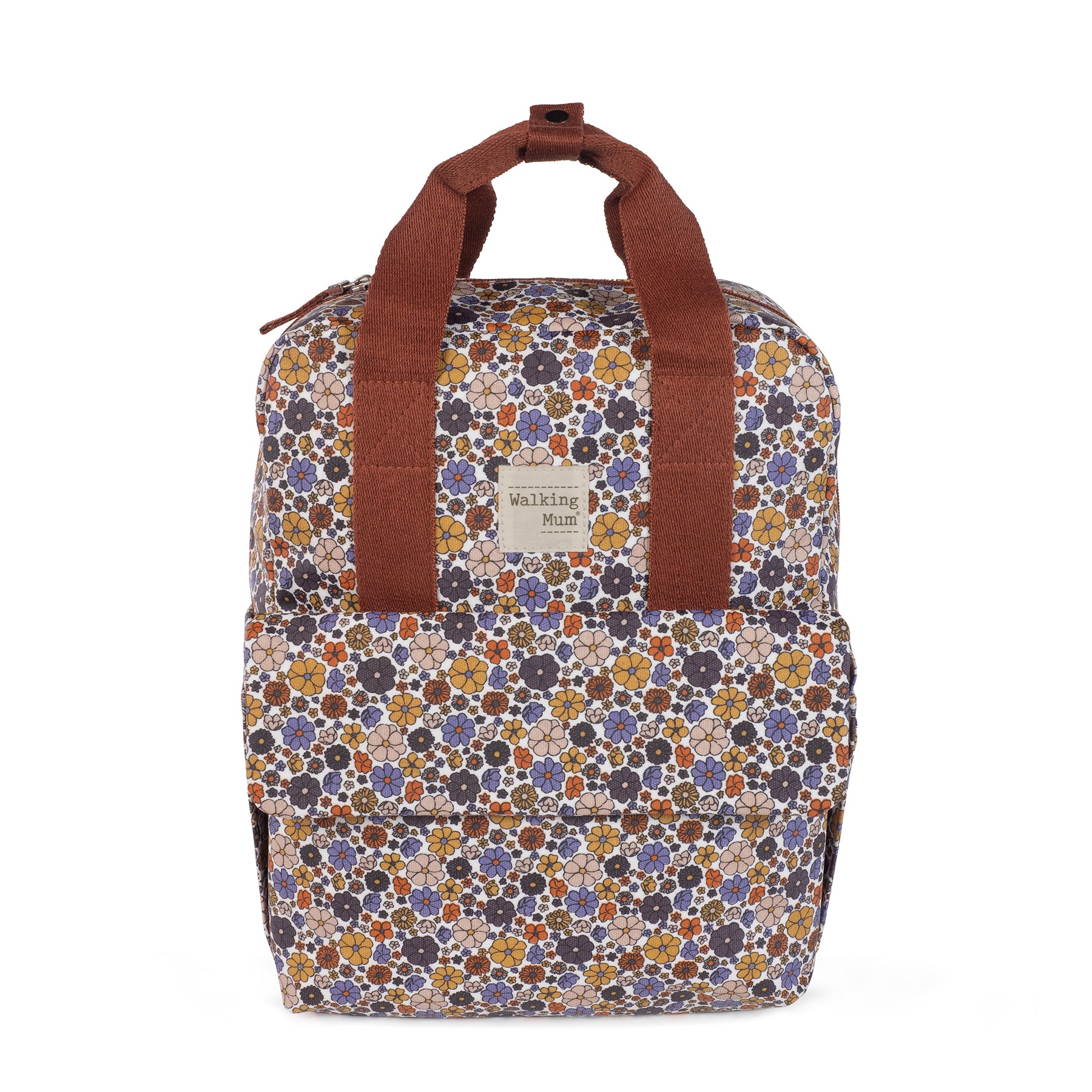 Walking Mum Camden Multicolor Backpack Diaper Changing Bag