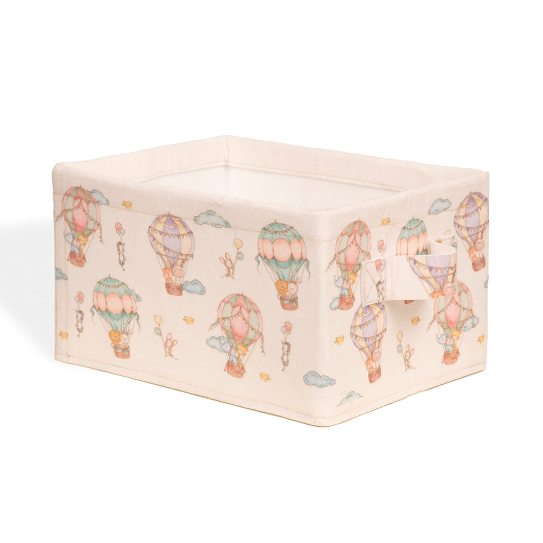 House of Maroha Hot Air Balloon Extra-Small Felt Storage Basket