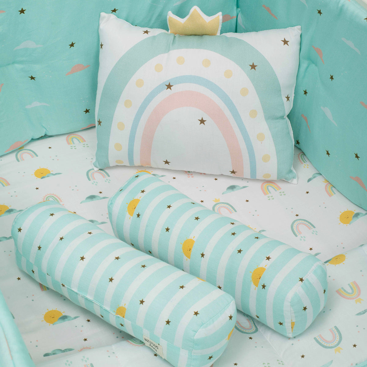 Tiny Snooze Cot Bedding Set – Horizon