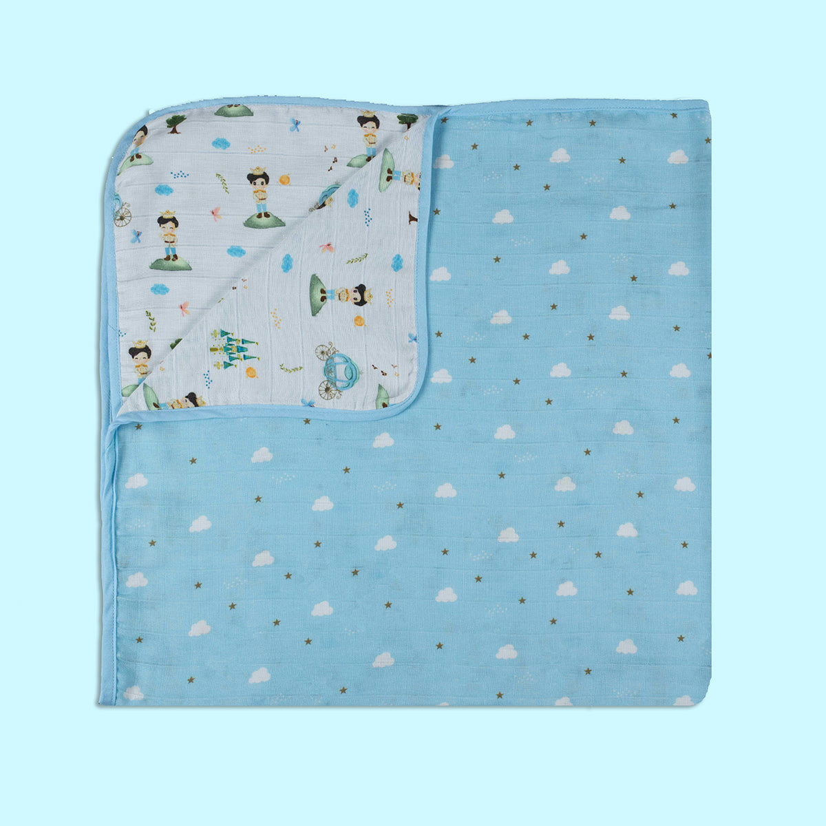 Tiny Snooze Organic Muslin Blanket- The Little Prince