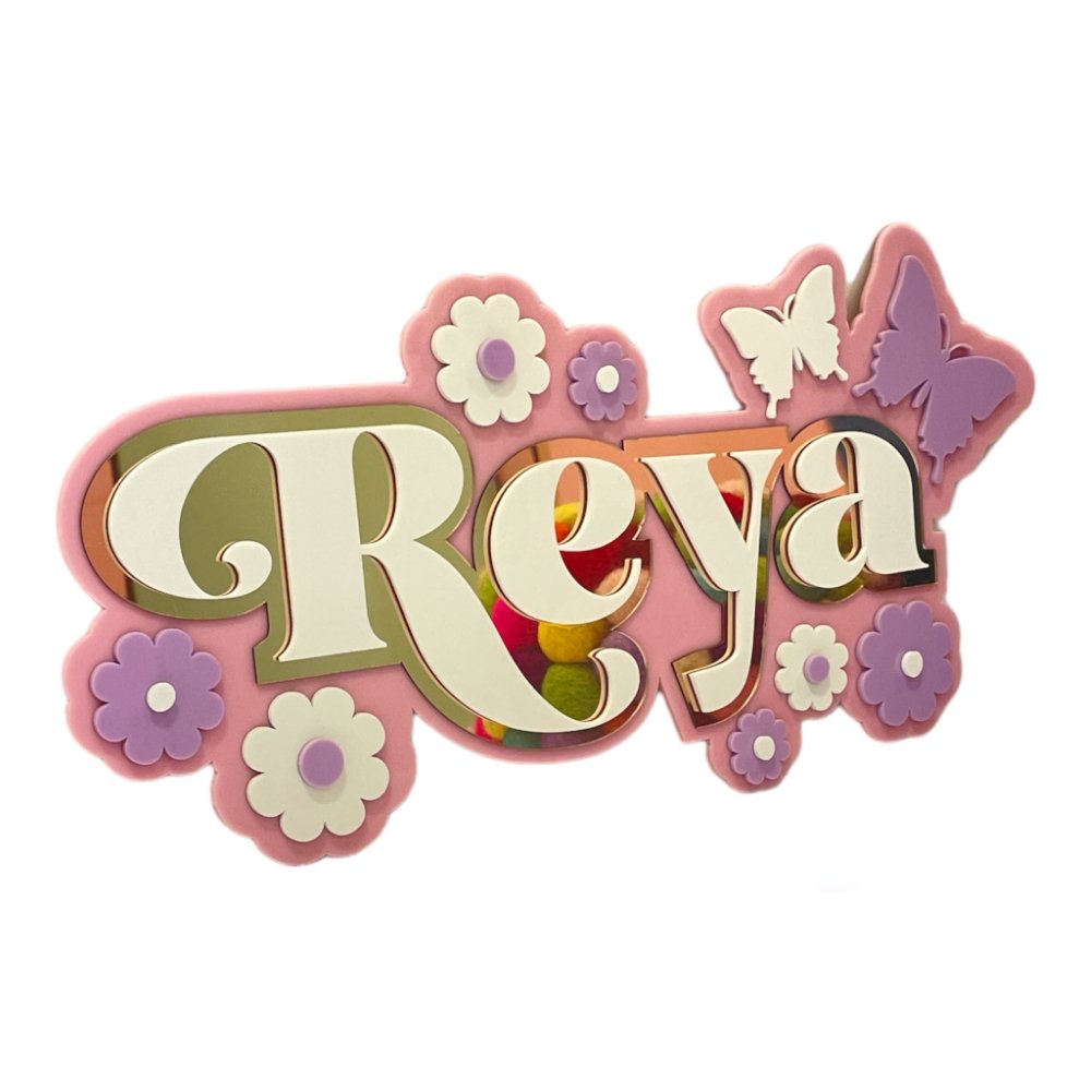 3 Layer Name Plaque