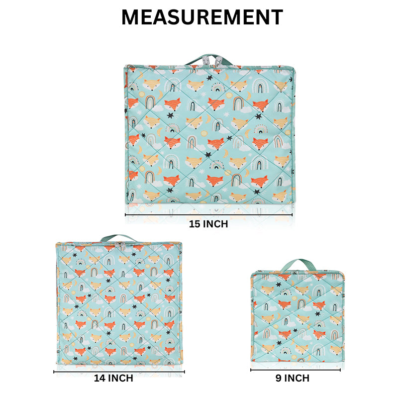 Travel Cubes- 3 Piece Set - Fox