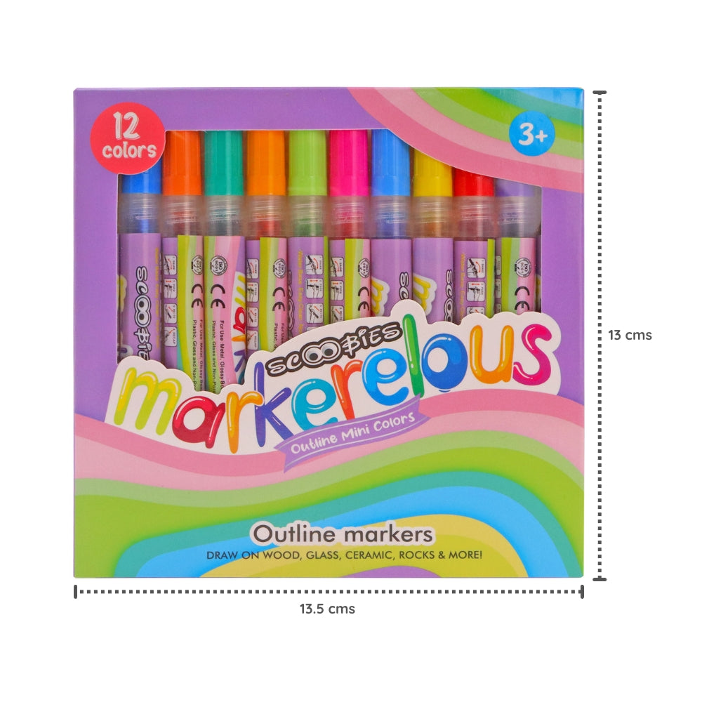 Outline Mini Markers