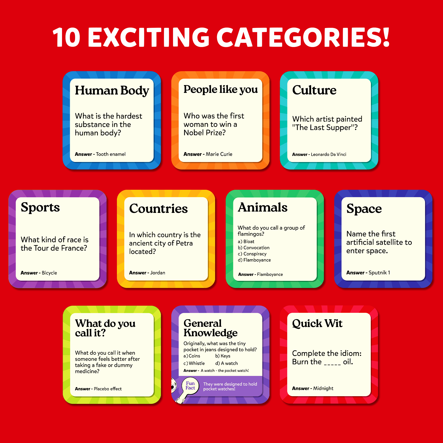 Skillmatics Card Game - DIBS, Exciting Trivia Game, Fun for Family Game Night, Educational Toy, Gifts for Kids, Teens, Adults Ages 8, 9, 10 & Up