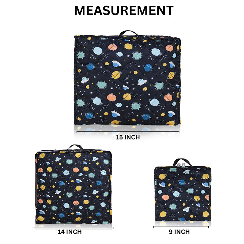 Travel Cubes- 3 Piece Set - Space
