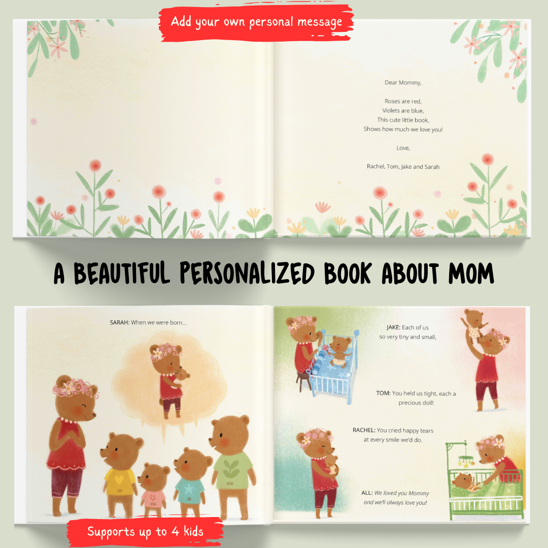 Personalised Storybook - Mommy And Us