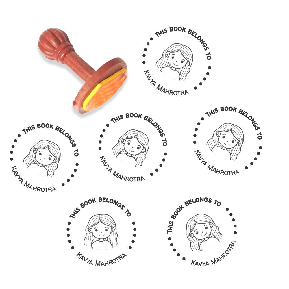Book stamp - Miss Joyful