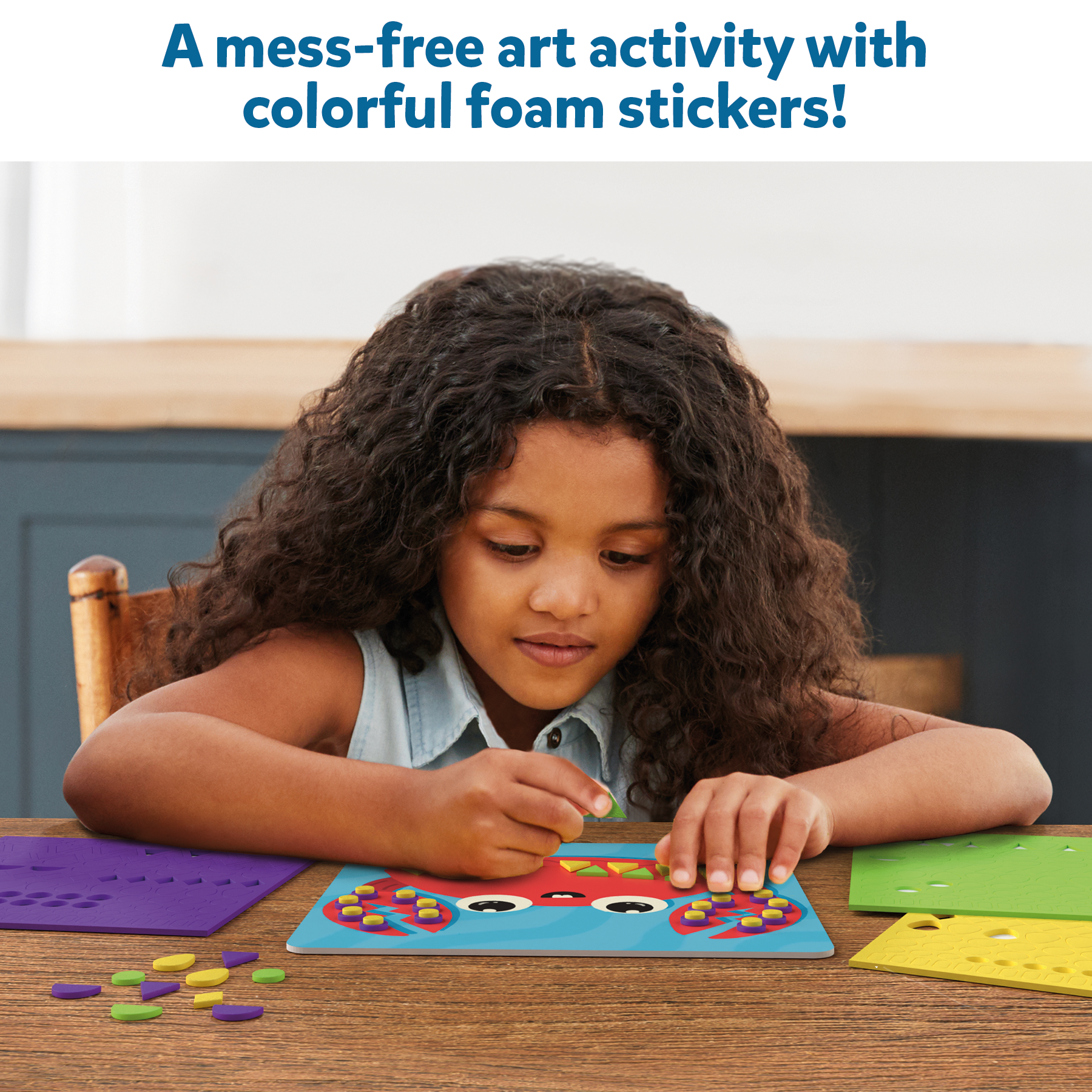 Skillmatics Art Activity - Fun With Foam, No Mess Sticker Art, 6 Creative Underwater Animal Themed Pictures, Gifts For Ages 3 To 7