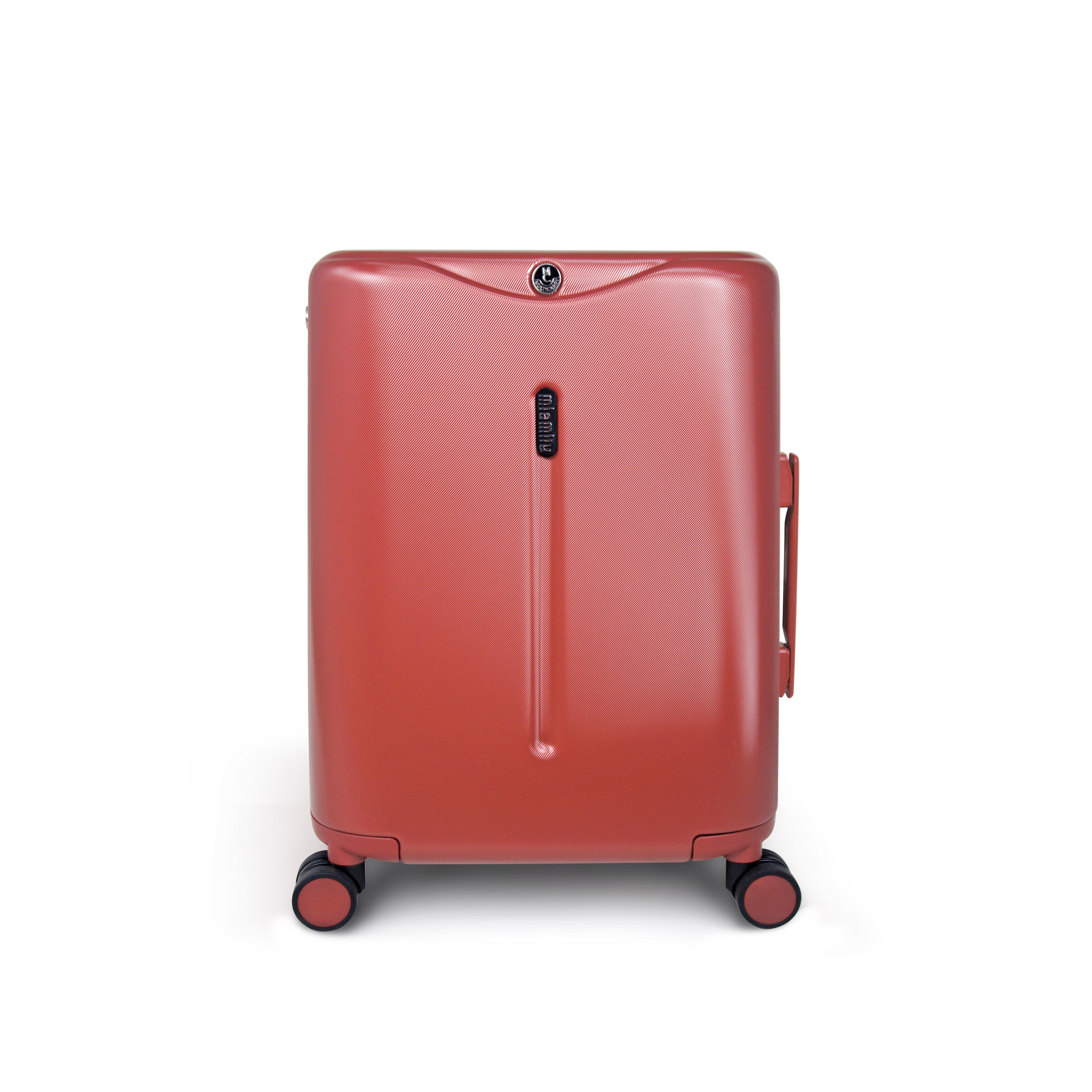 Miamily Maroon Red Ride-On Trolley Carry-On Luggage 18 inches