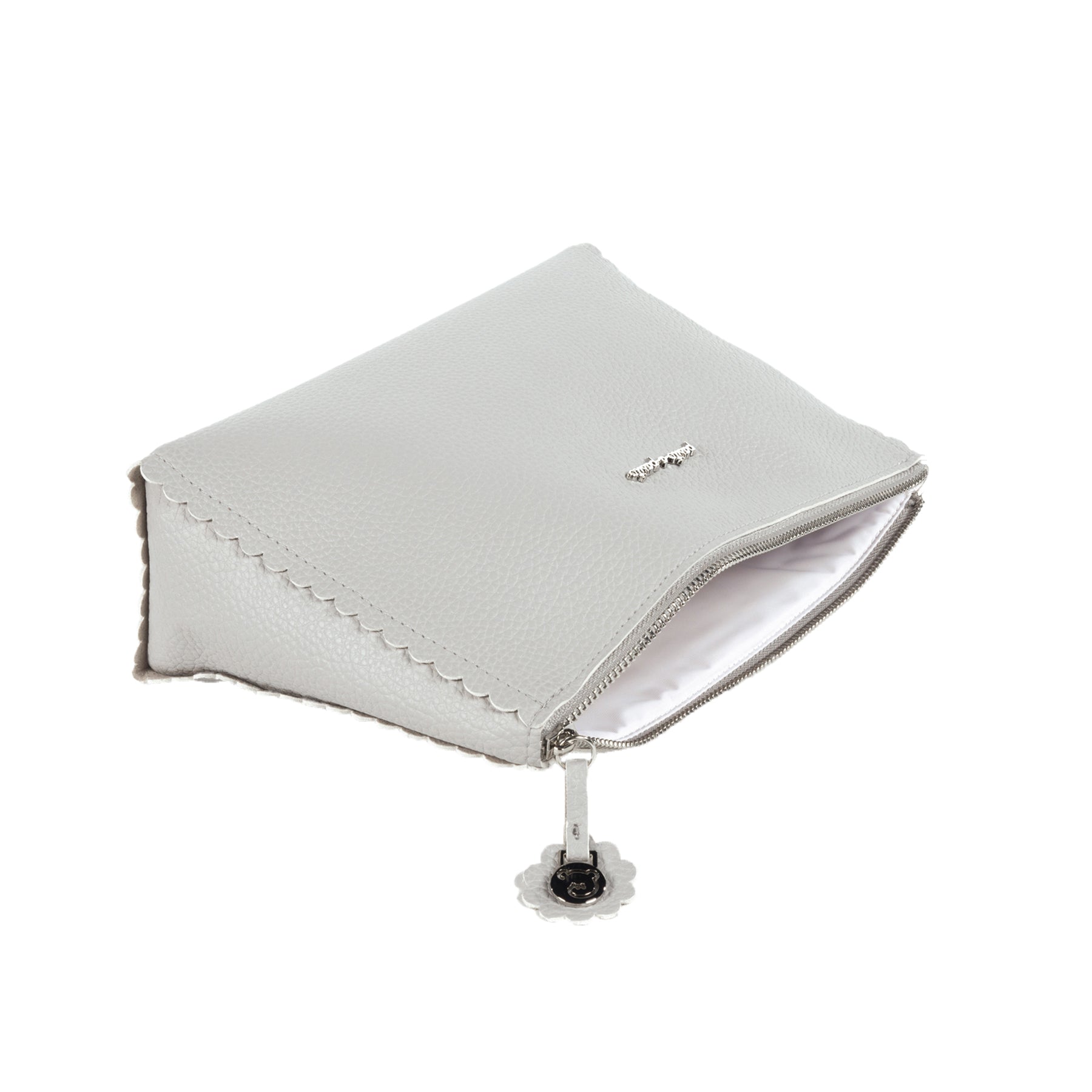 Pasito a Pasito Biscuit Grey Travel Essentials Pouch