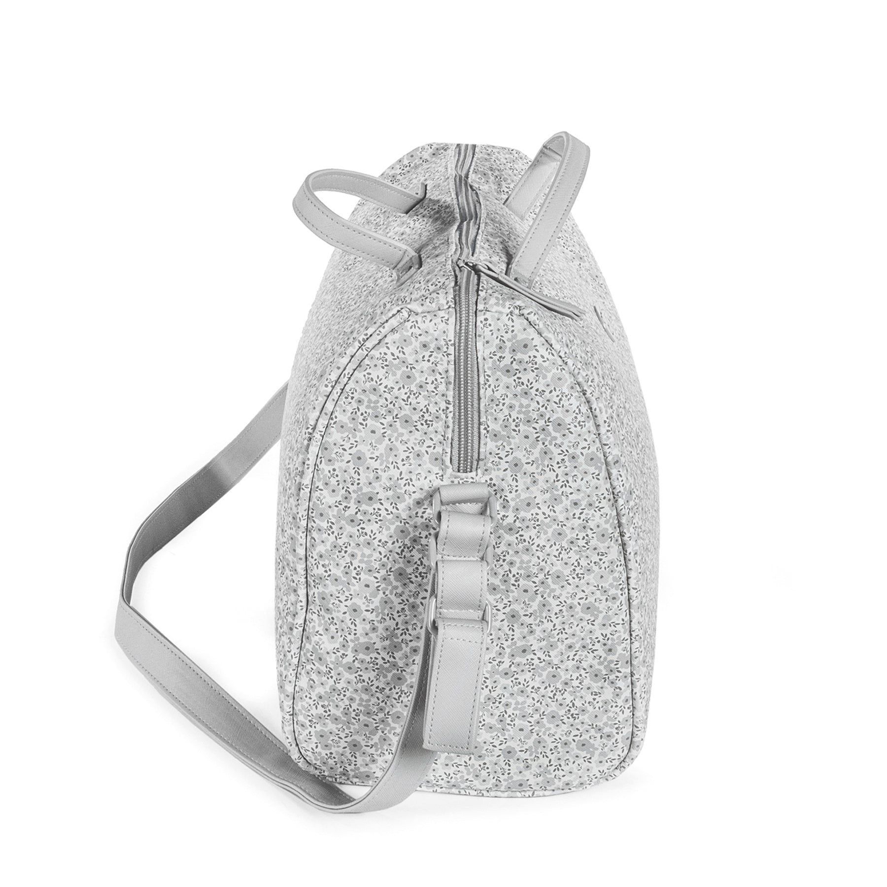 Pasito a Pasito Flower Mellow Grey Diaper Changing Bag
