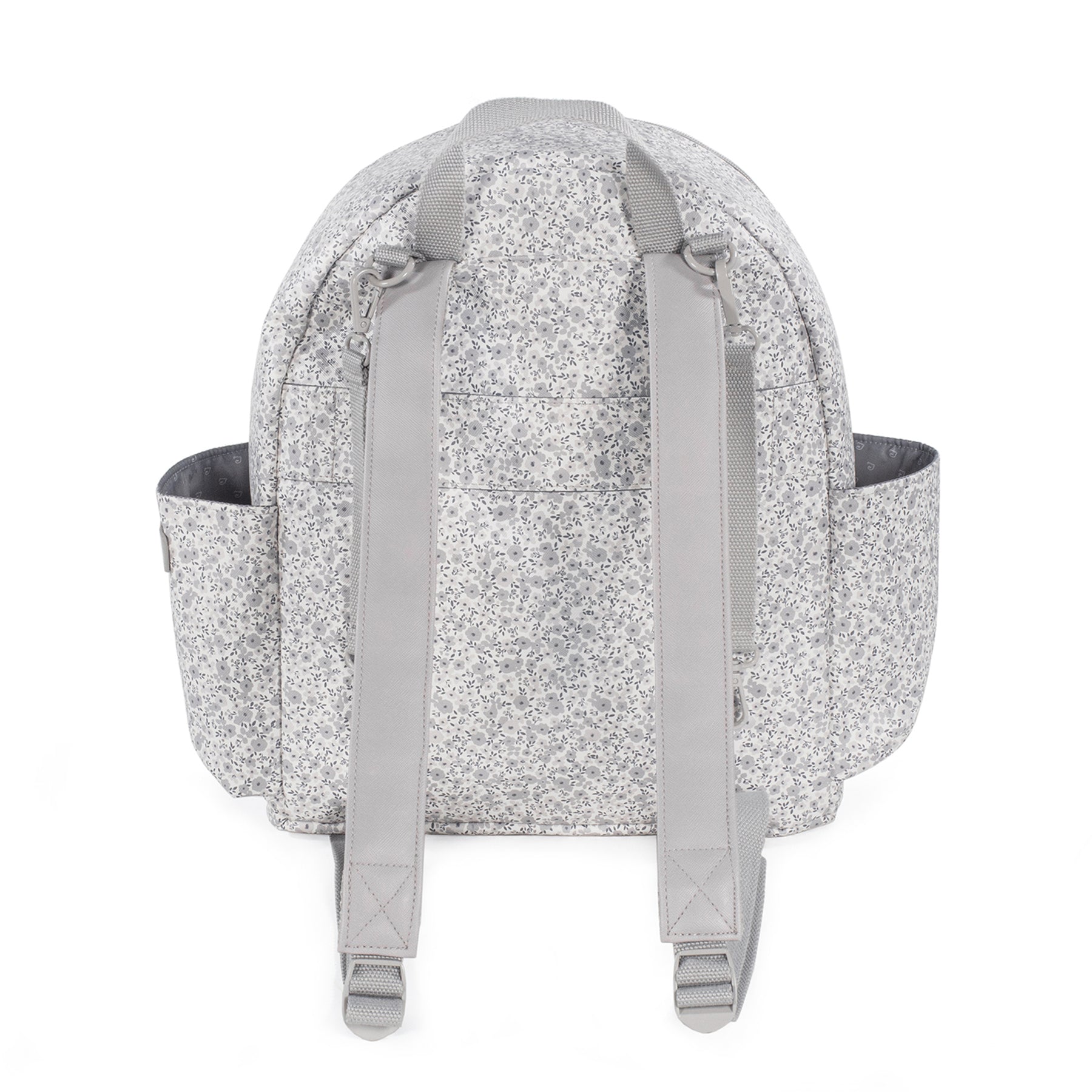 Pasito a Pasito Flower Mellow Grey Backpack Diaper Changing Bag