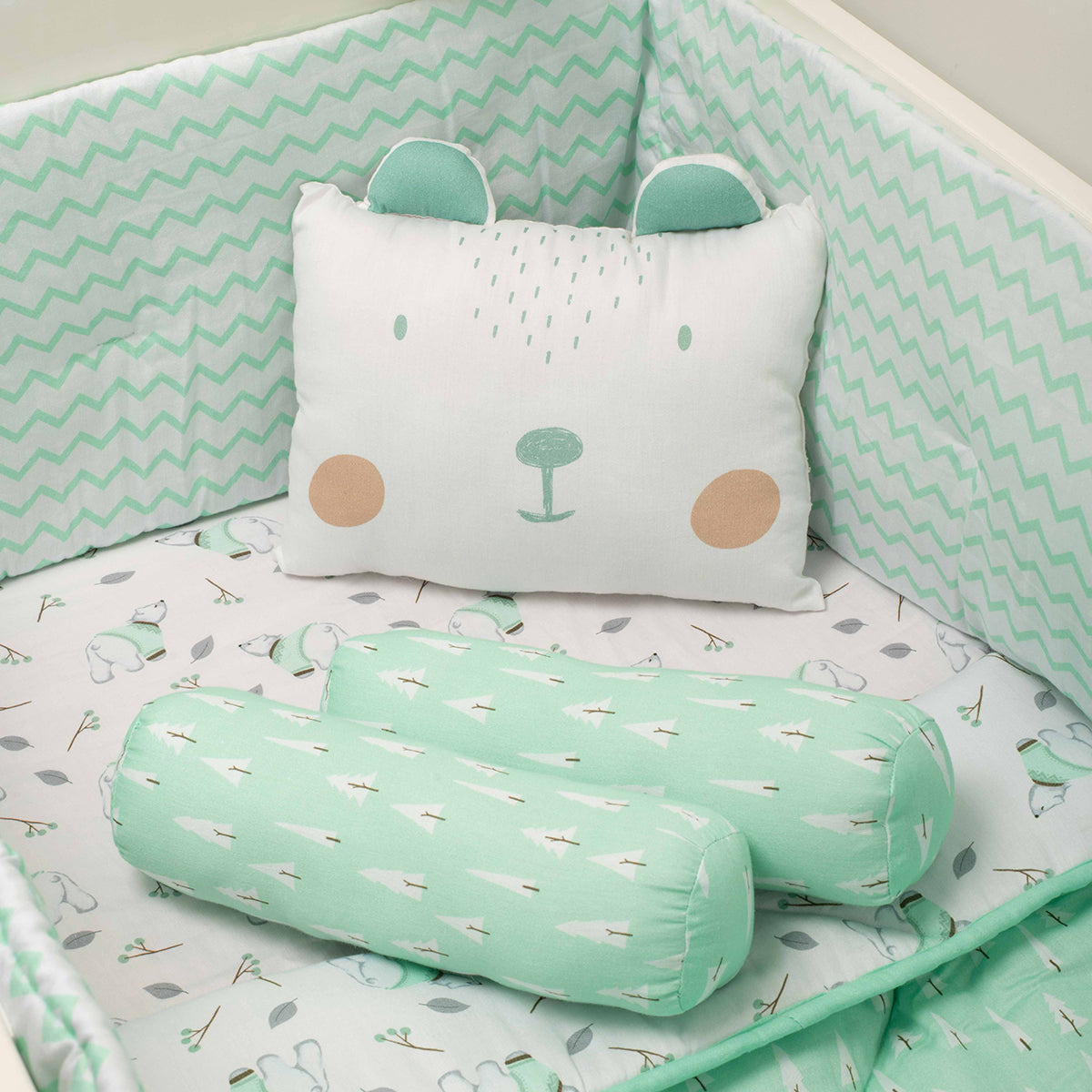 Tiny Snooze Cot Bedding Set – Arctic